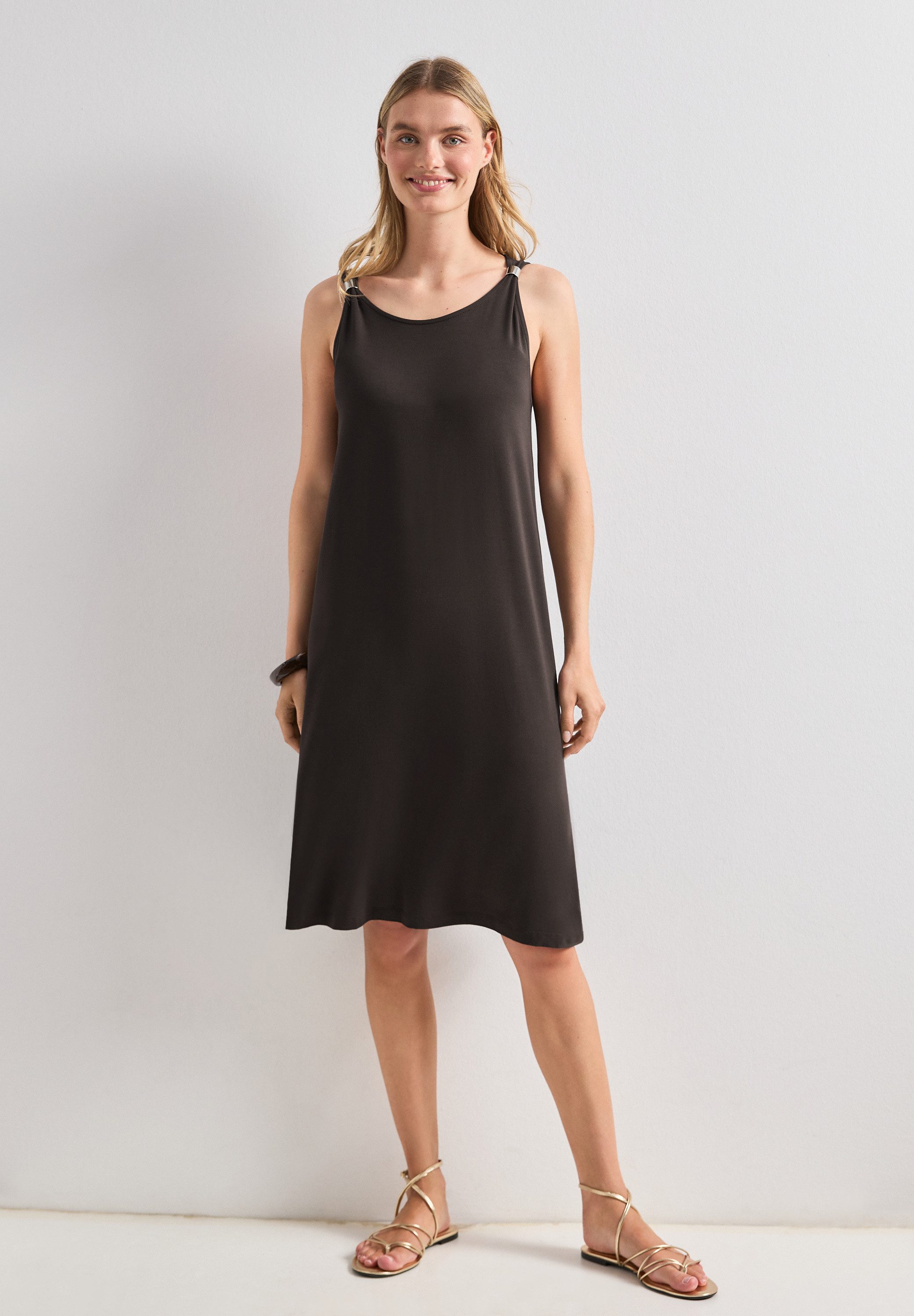 STREET ONE Midikleid aus Viskose