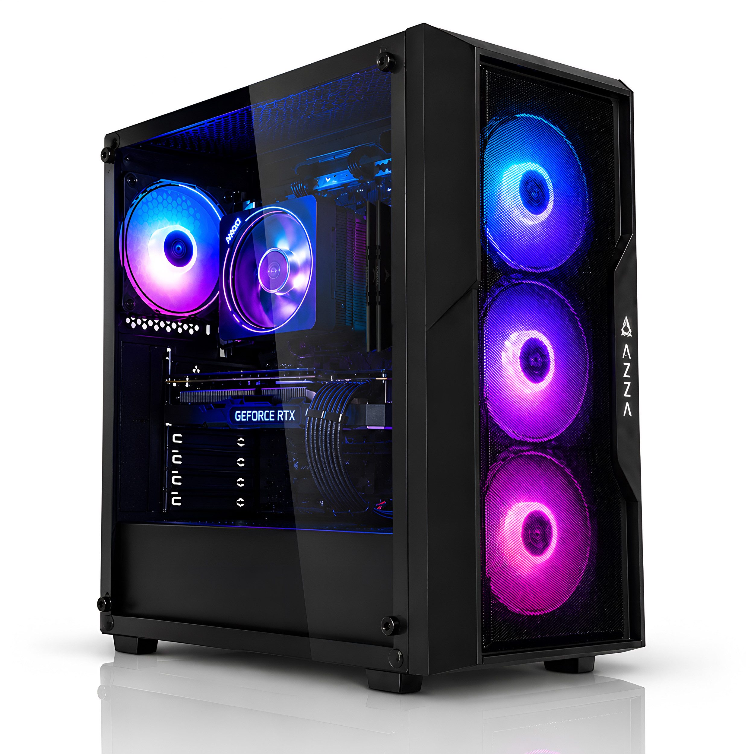 Megaport AMD Ryzen 7 5700X • GeForce RTX 5060 Ti 8GB • 16GB DDR4 • 1TB M.2 • Gaming-PC (AMD Ryzen 7 5700X, NVIDIA GeForce RTX 5060 Ti 8GB, 16 GB RAM, 1000 GB SSD, Luftkühlung, Windows 11)