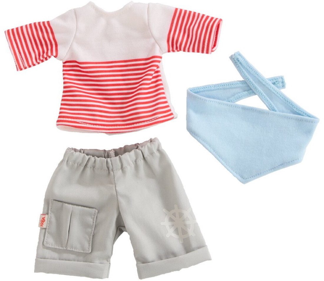 Haba Puppenkleidung Zubehör für Stoffpuppe Kleiderset Ahoi 2011860001