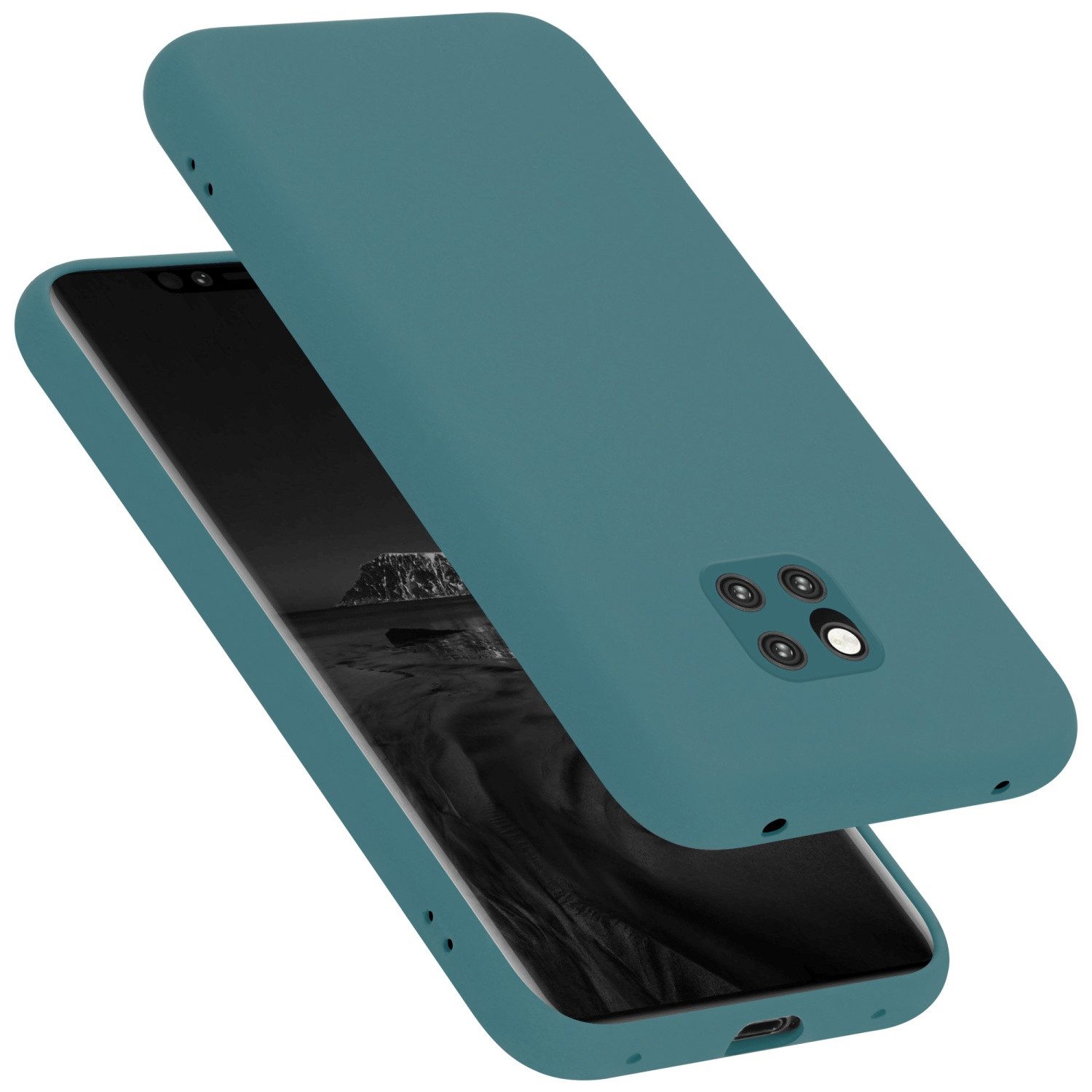 Cadorabo Handyhülle für Huawei MATE 20 PRO Hülle Huawei MATE 20 PRO, Flexible Hülle TPU Silikon Schutzhülle Back Cover Case