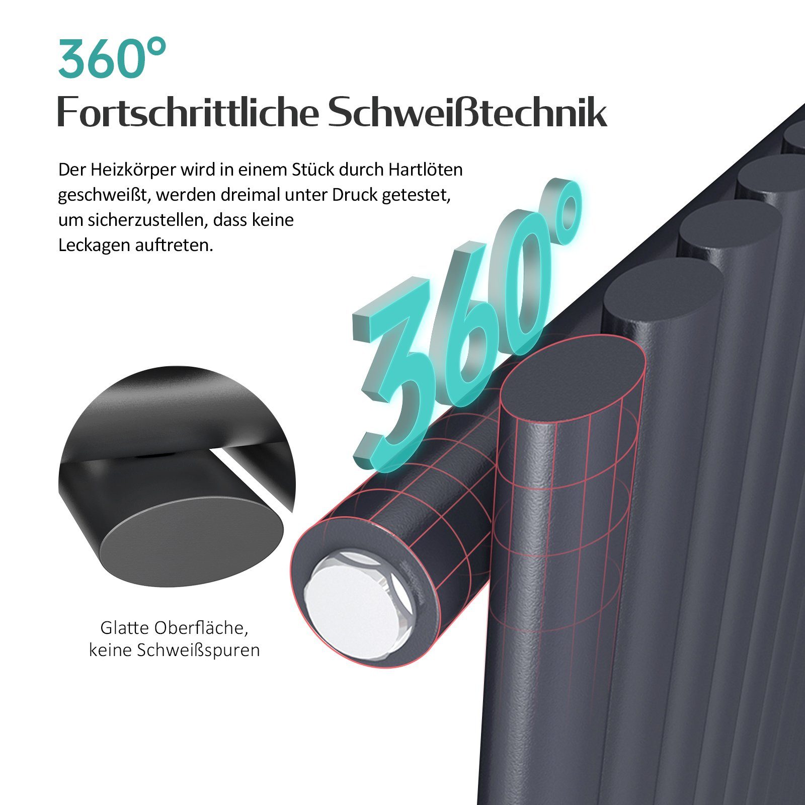 EMKE Heizkörper Oval Paneelheizkörper 900 x günstig online kaufen