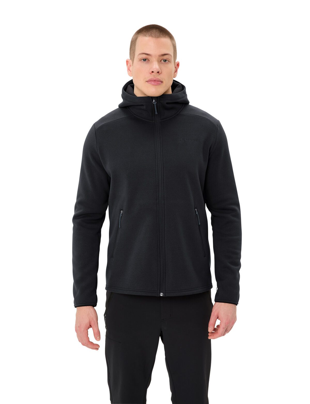 VAUDE Fleecejacke MEN'S IDRIS FLEECE HOODY (1-St) mit Kapuze und hohem Krag günstig online kaufen
