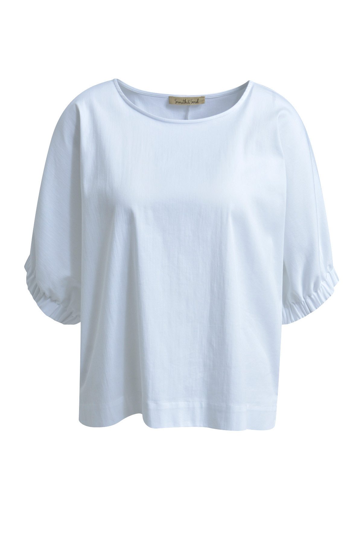 Langarmbluse GATHERED CUFF BLOUSE