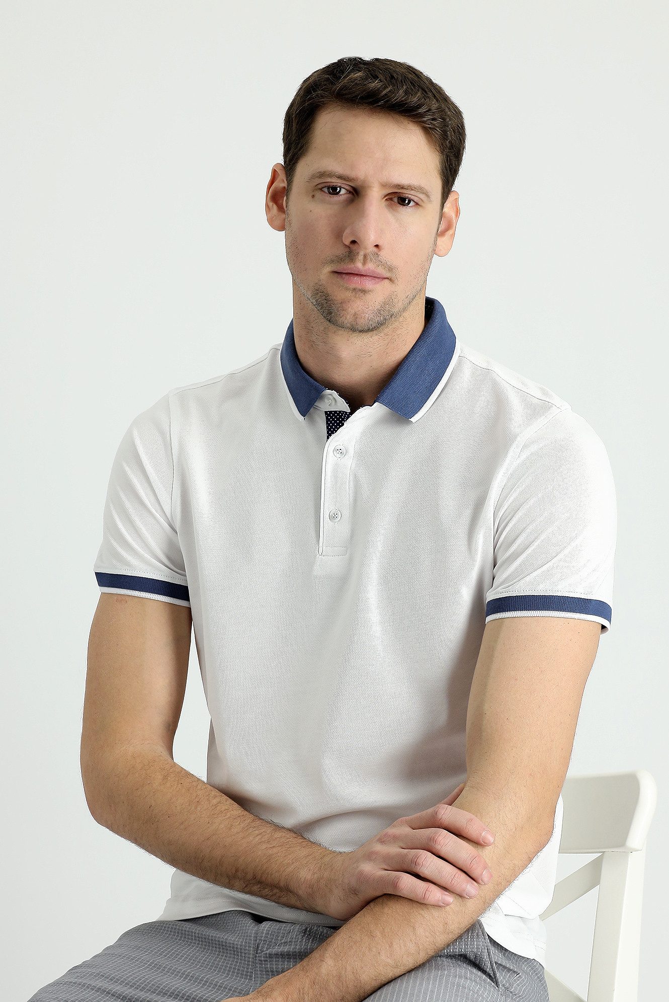 KIGILI Poloshirt Regular Fit Polo-Shirt für günstig online kaufen