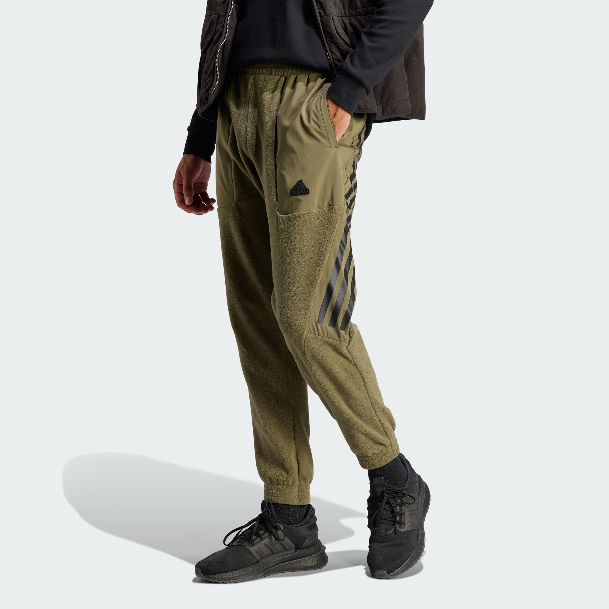 HOSE Jogginghose FUTURE Sportswear ICONS Olive 3-STREIFEN Strata adidas