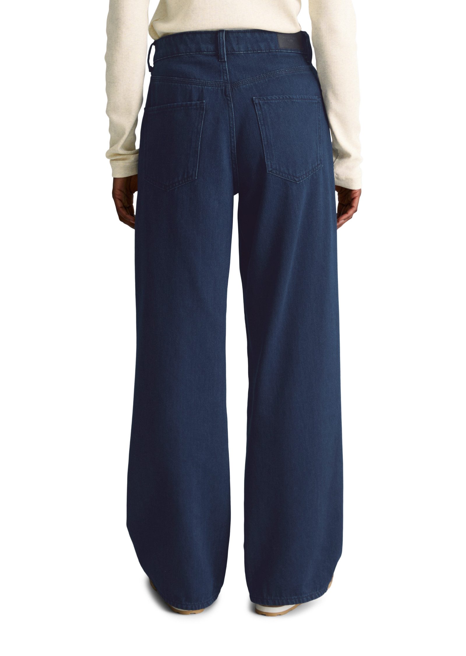 Marc O'Polo DENIM Weite Jeans aus Bio-Baumwolle ohne Stretch – Bild 3 von 5