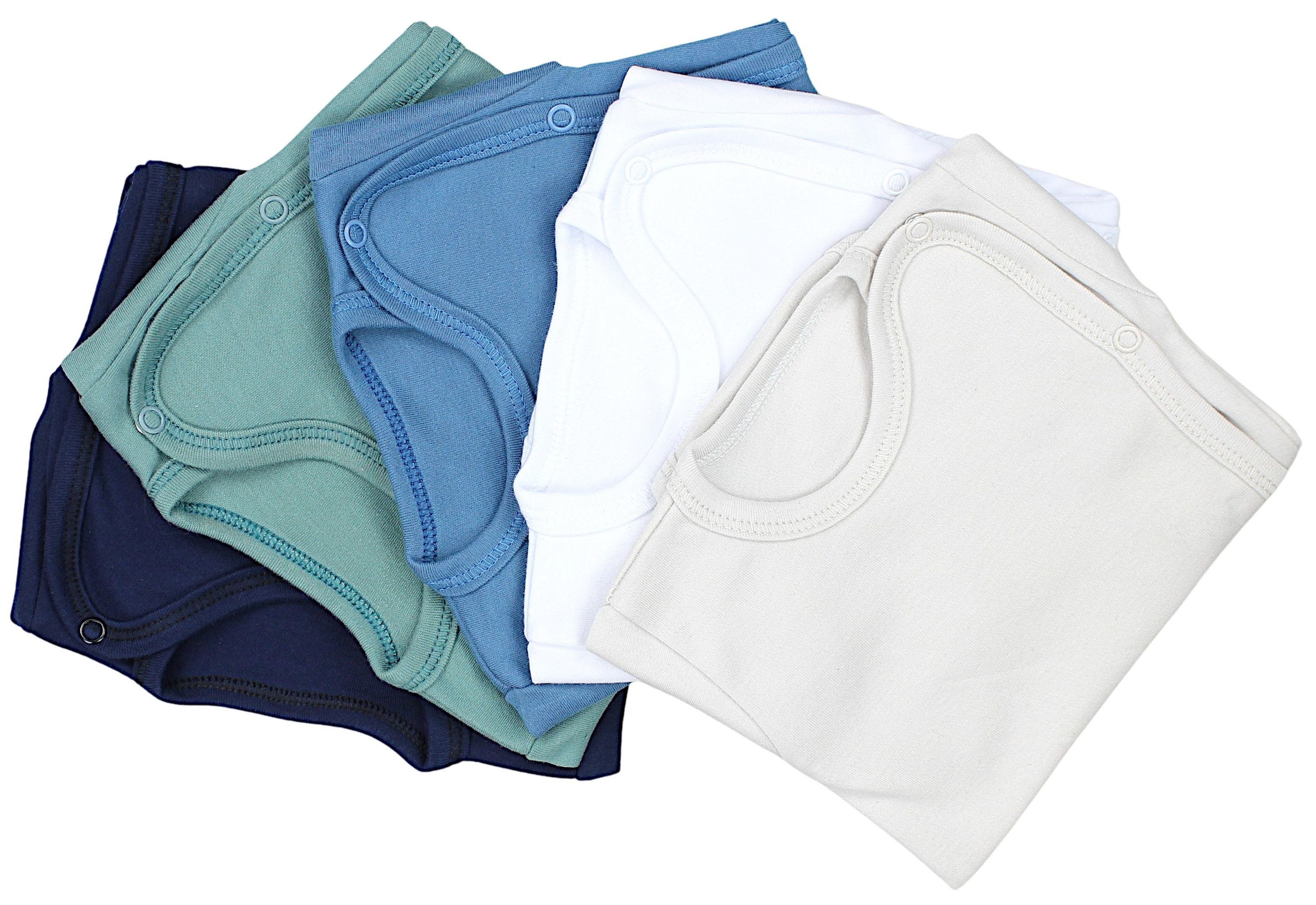 TupTam Kurzarmwickelbody TupTam Unisex Baby Kurzarm Wickelbody 5er Pack