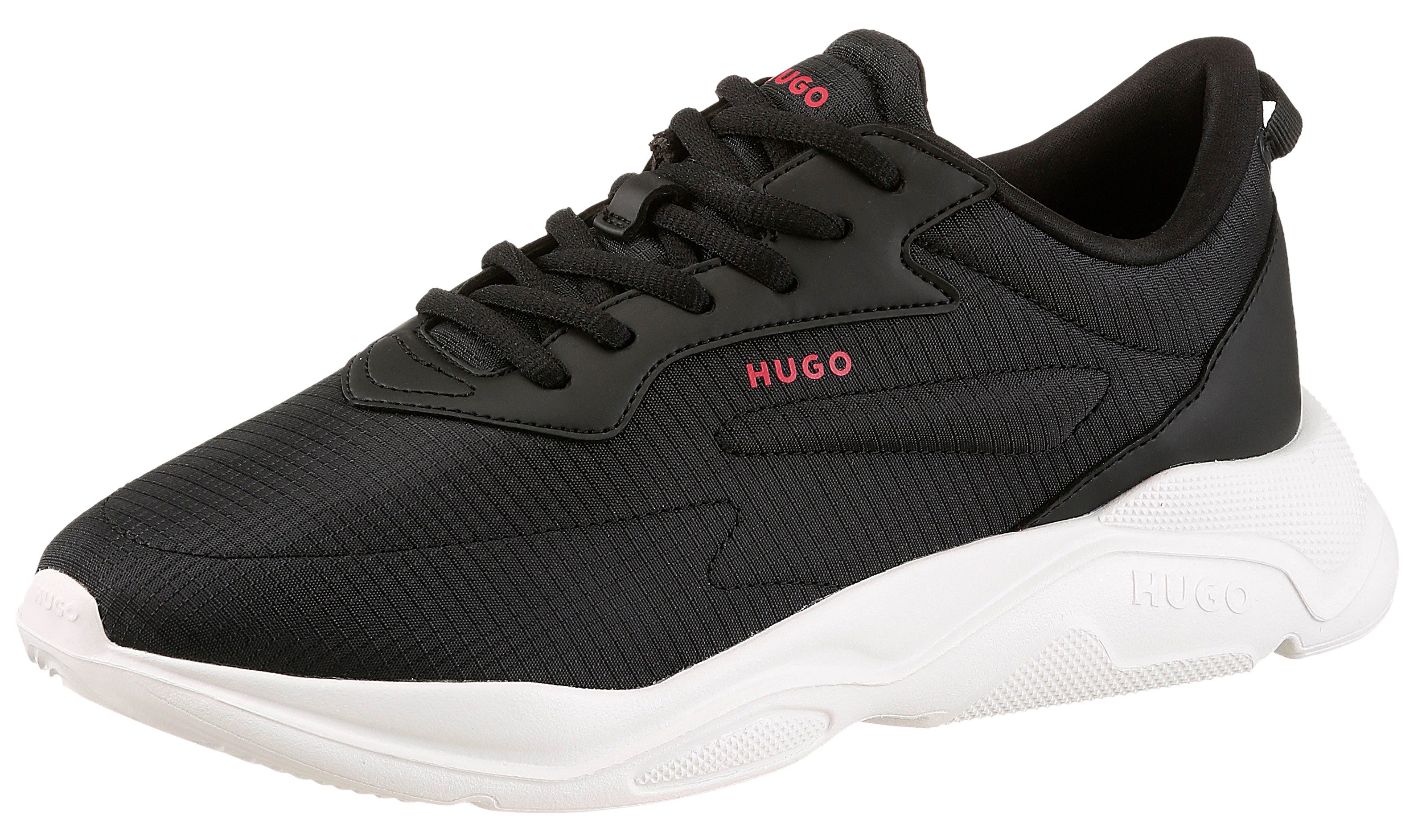 HUGO Leon_runn Sneaker Schnürschuh, Freizeitsneaker, Halbschuh mit trendy c günstig online kaufen
