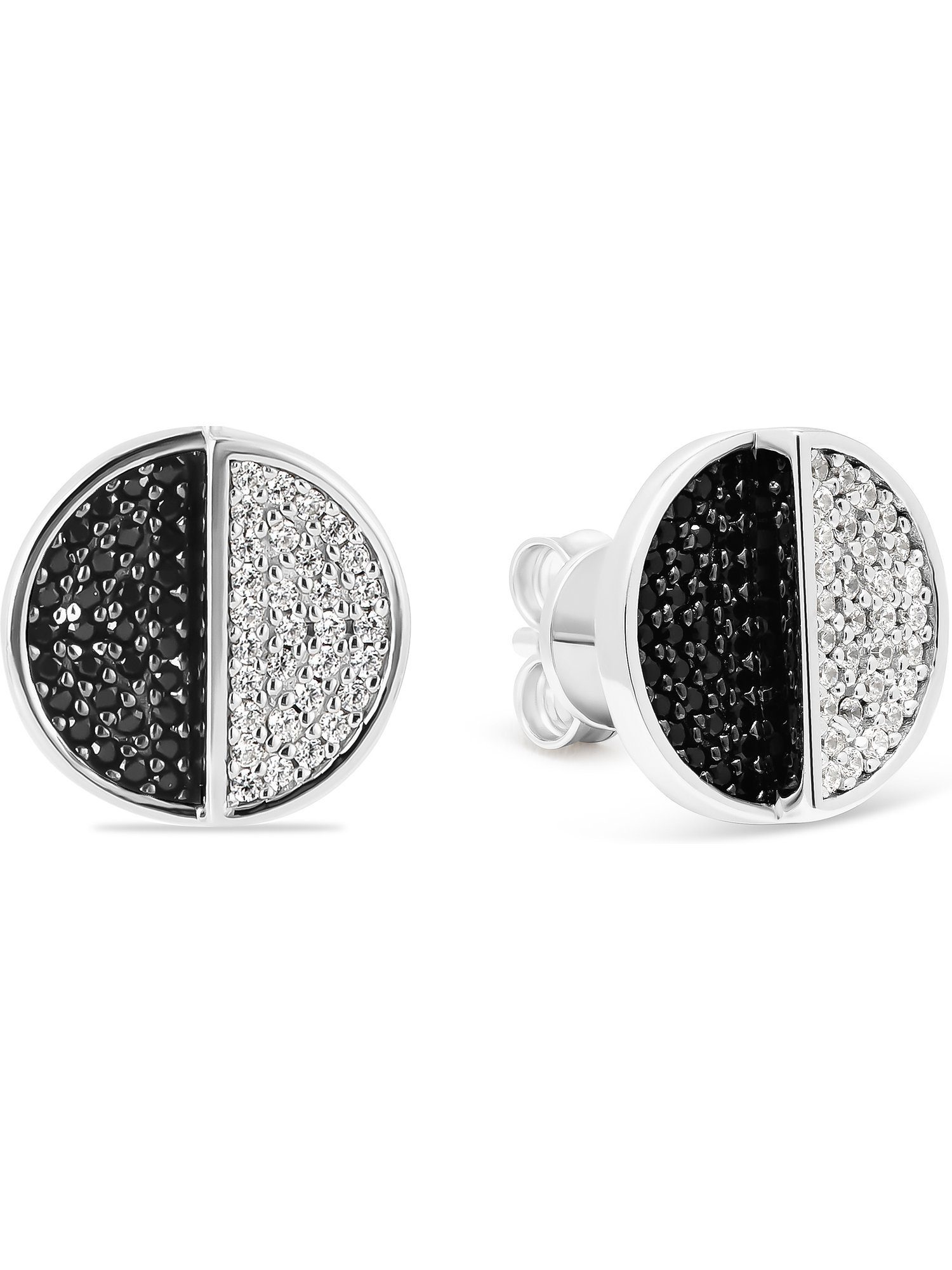JETTE Paar Ohrstecker JETTE Damen-Ohrstecker 925er Silber 124 Zirkonia, OPP günstig online kaufen