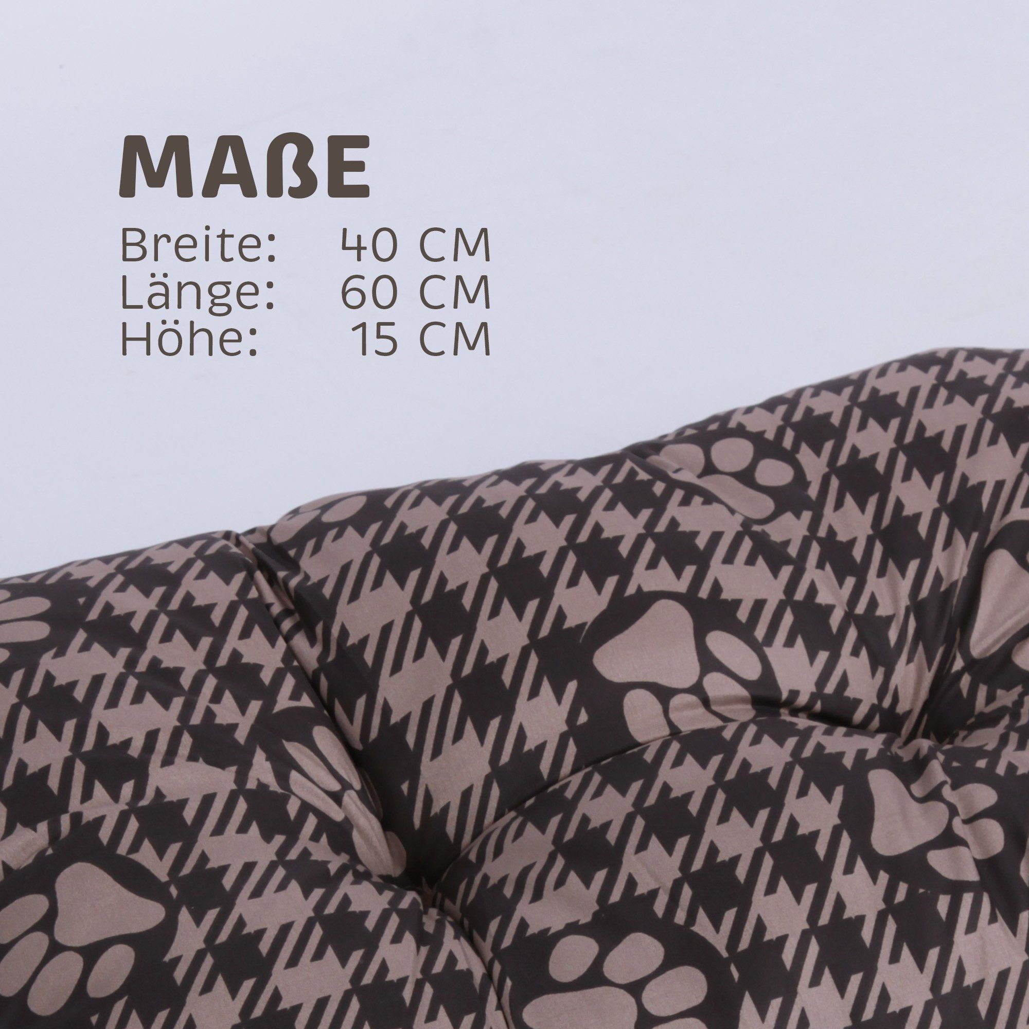 Bestlivings Tierkissen Kissen Pfoten, Polyester, Hundekissen günstig online kaufen