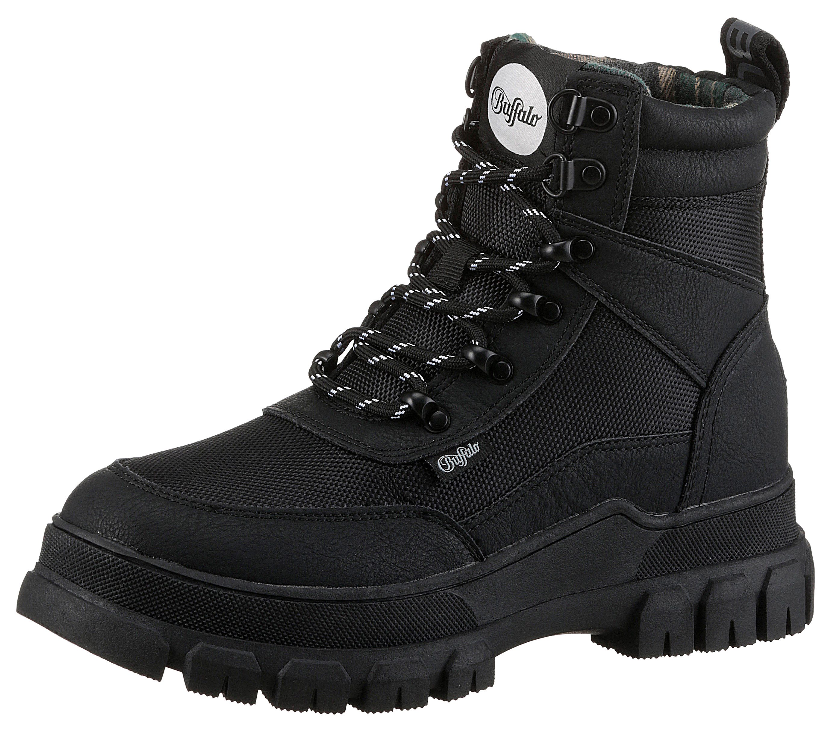 Buffalo NOVA COM VEGAN Schnürboots, Stiefelette, günstig online kaufen