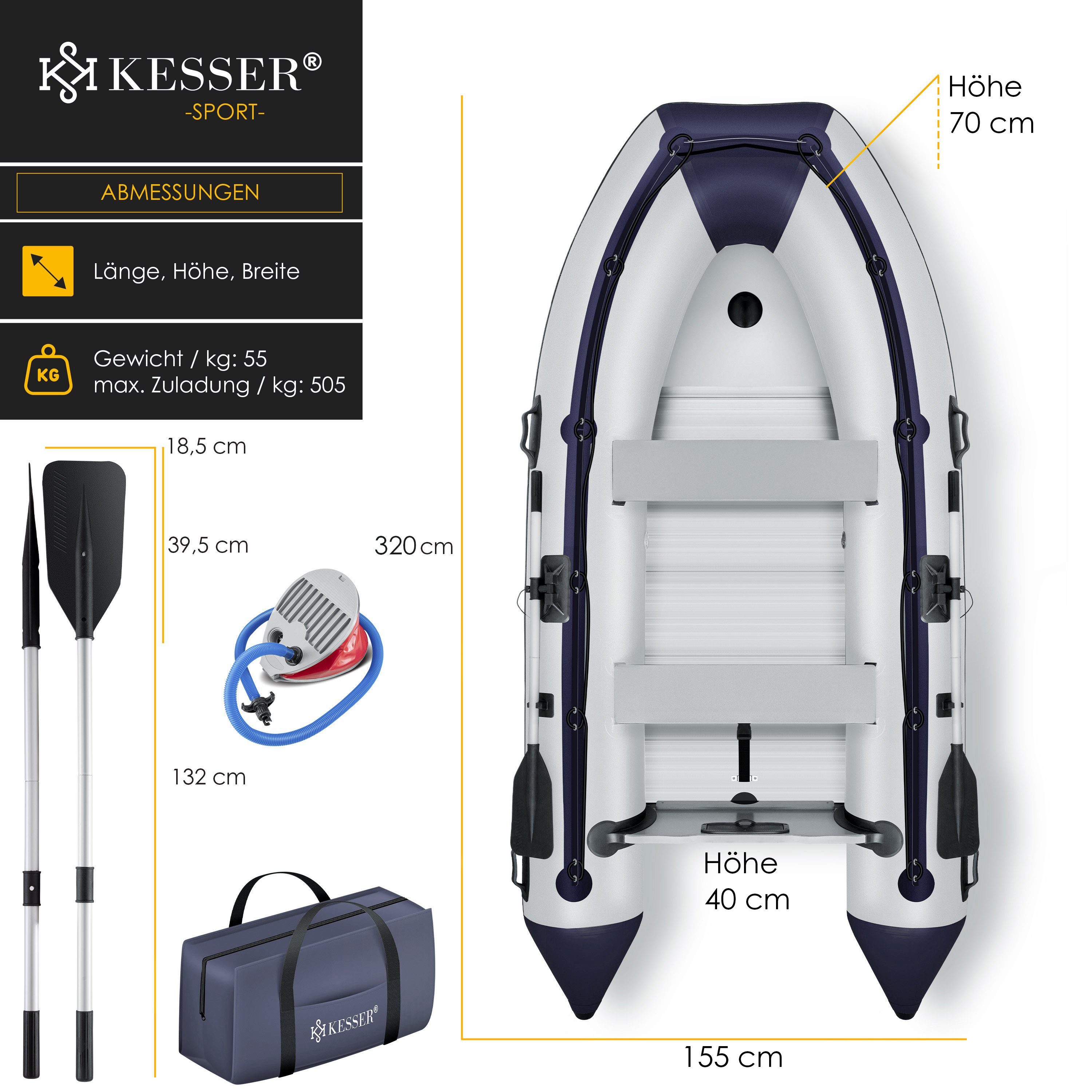 kesser wave schlauchboot