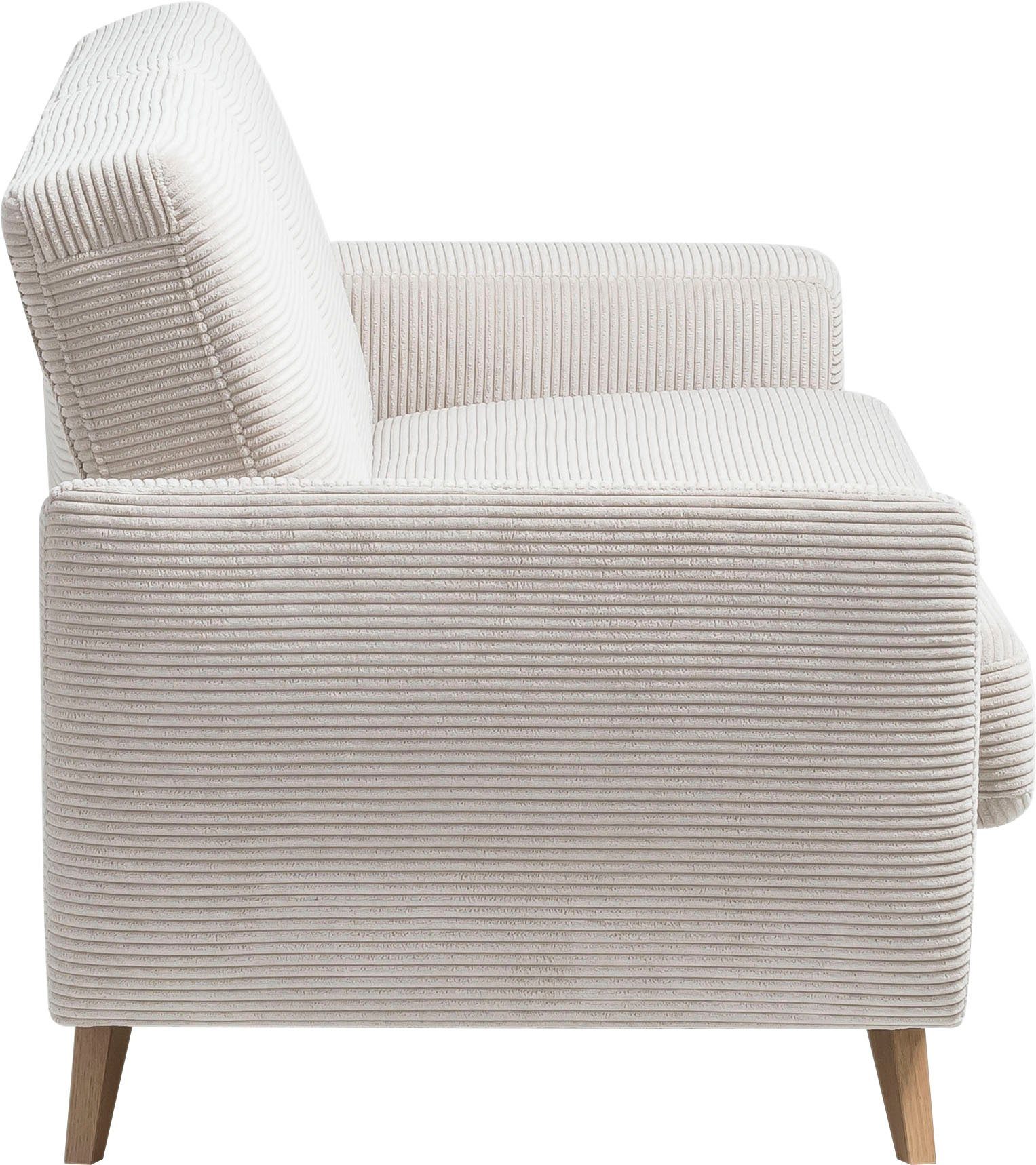 exxpo - Bettkasten Samso, Bettfunktion sofa Inklusive 3-Sitzer fashion beige und