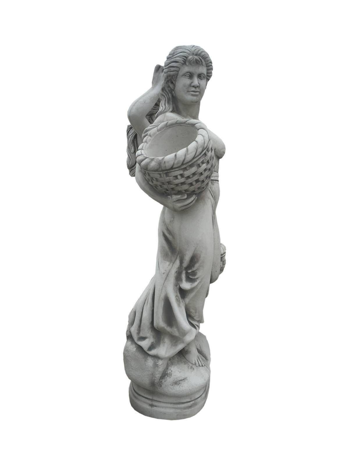 Antikes Wohndesign Gartenfigur »Griechische Frauenskulptur Gartenfigur