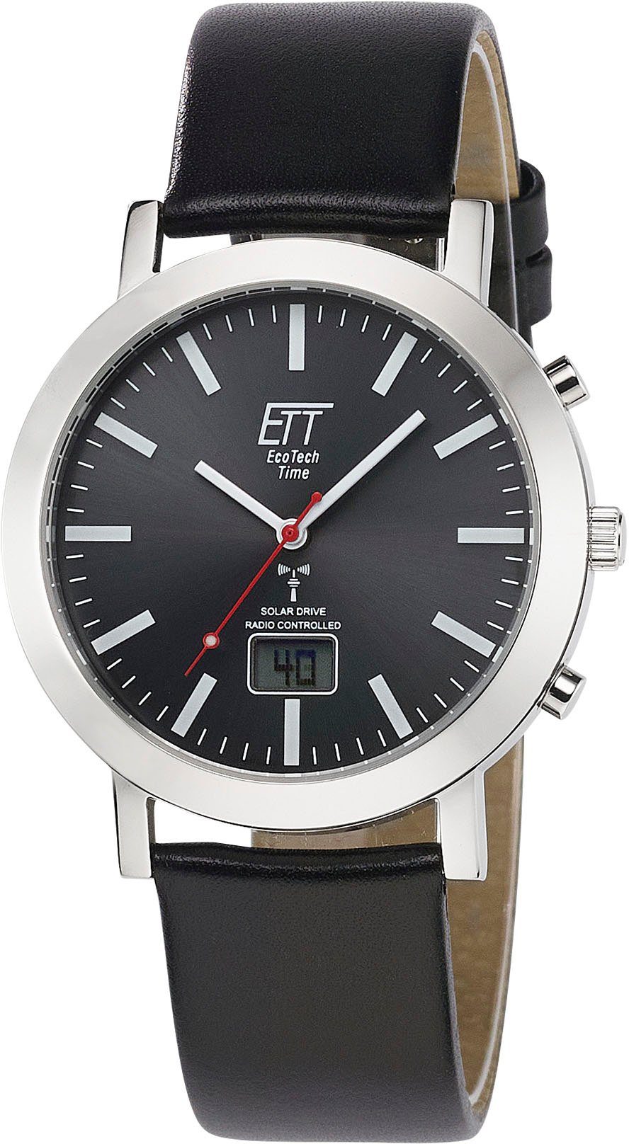 Station ETT EGS-11578-21L, Funkuhr Watch, Solar