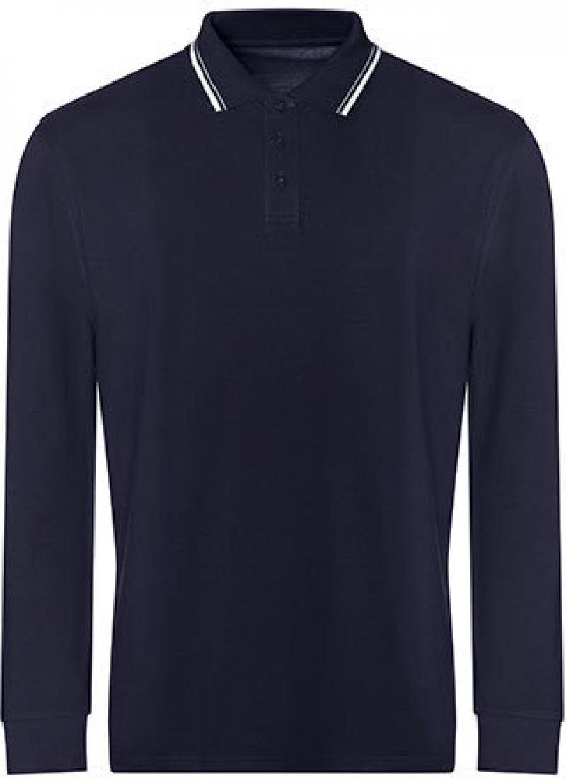 Poloshirt Long Sleeve Tipped 100 Polo S bis 2XL