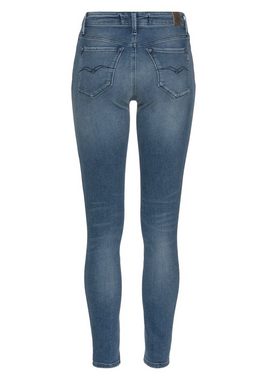 Replay Skinny-fit-Jeans LUZIEN POWERSTRETCH-DENIM mit Used-Effekten