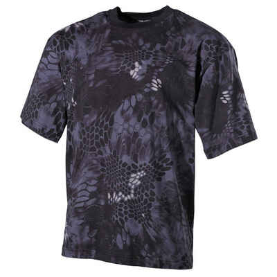 MFH T-Shirt Outdoor T-Shirt, halbarm, snake black, 170 g/m² XXXL