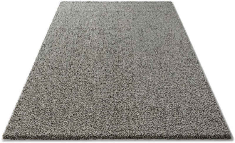 Hochflor-Teppich Vince, my home, rechteckig, Höhe: 31 mm, besonders weich durch Mikrofaser, extra flauschig