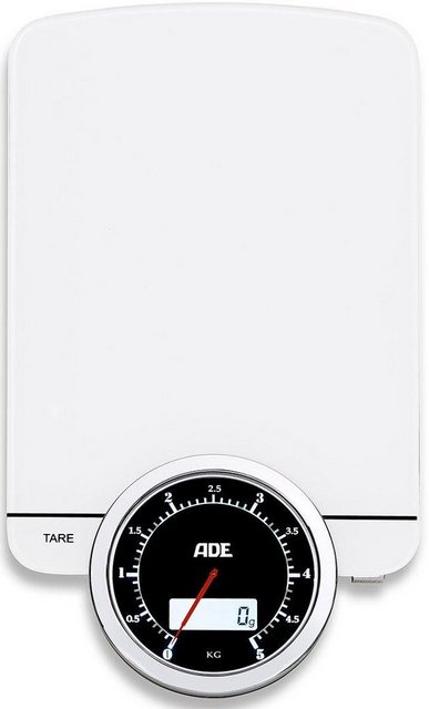 ADE Küchenwaage »KE 1500 Modern Times«, Dual Display digital analog  - Onlineshop OTTO