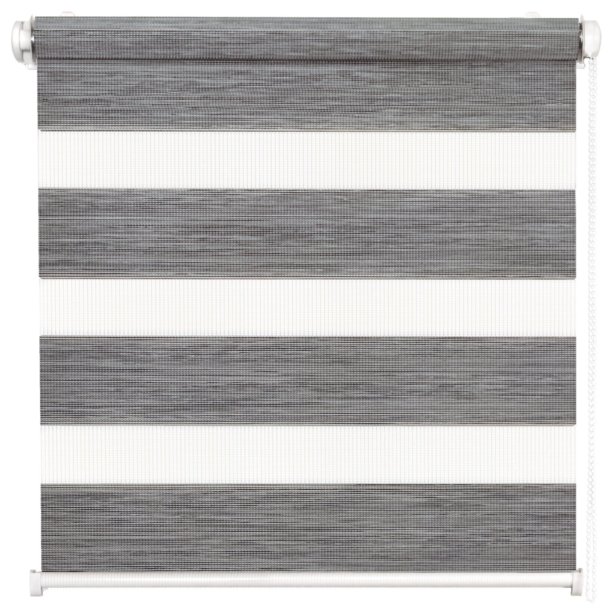 Doppelrollo Fensterrollo Duo-Rollo Klemmfix, Rikmani, Klemm- oder Schraubmontage, Moderne Optik, Klemm- oder Schraubmontage, Sicht- und Sonnenschutz
