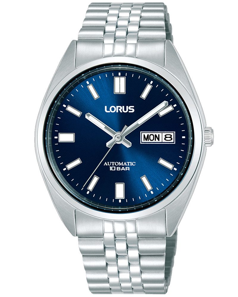 LORUS Automatikuhr Classic Mechanical RL429CX9, Armbanduhr, Damenuhr, Herrenuhr, Mechanische Uhr, Edelstahlarmband