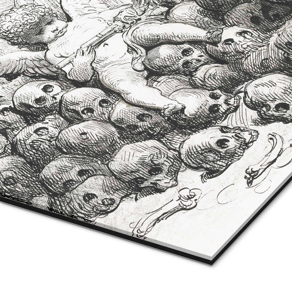 Posterlounge Wandbild Liebe reflektiert über Tod, Gustave Doré, erhältlich als Poster, Leinwandbild, Wandsticker oder Acrylglasbild