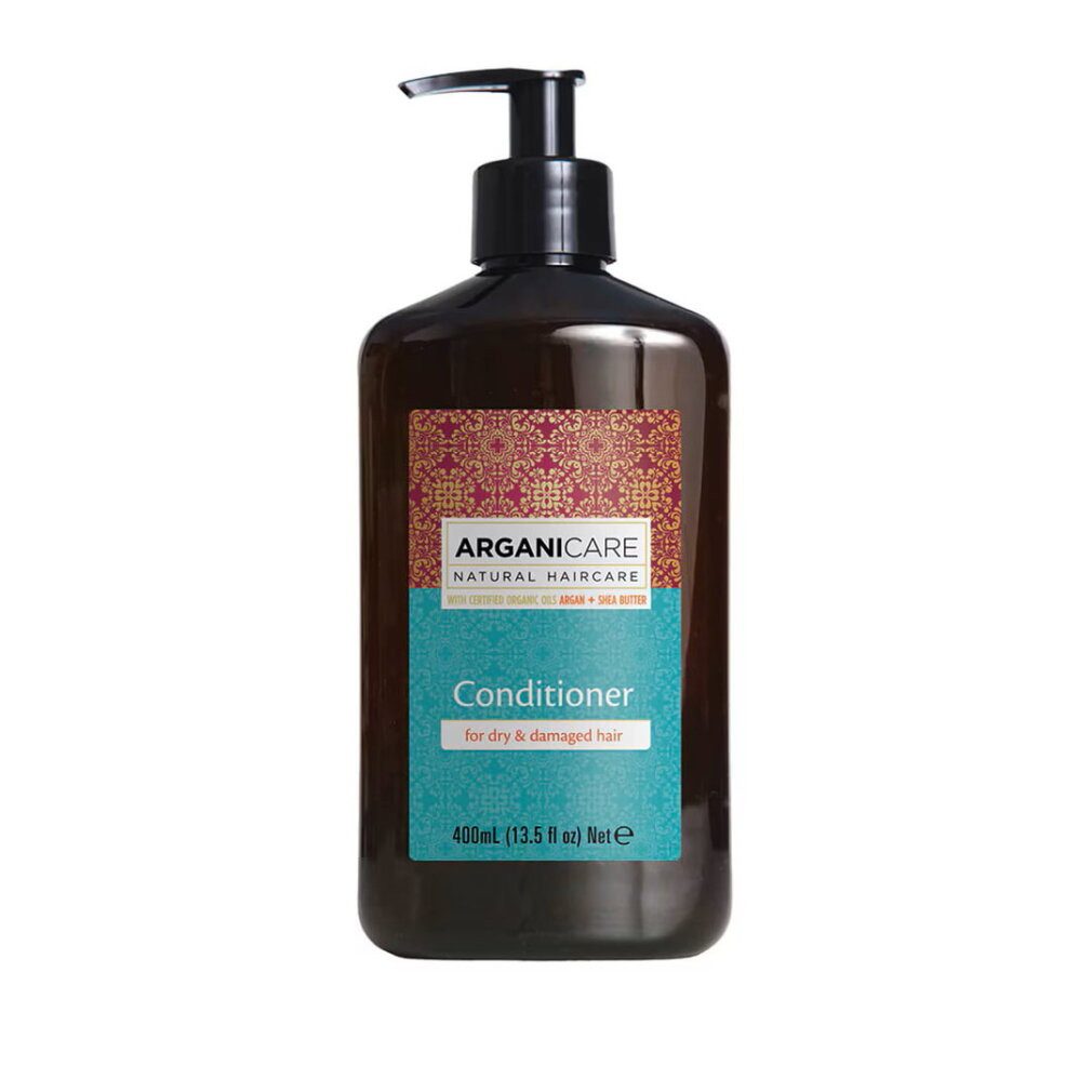 Arganicare Haarpflege-Set Arganöl und Sheabutter, Haarspülung, reparierend und feucht.spend.