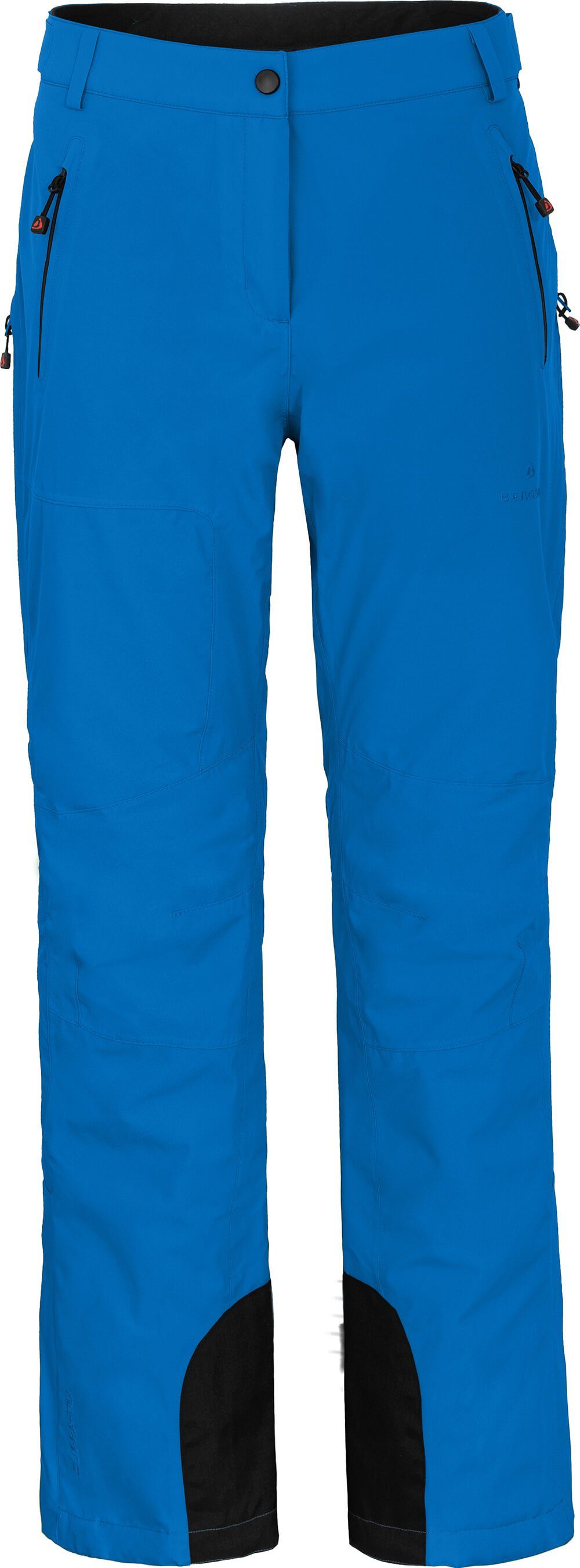 Bergson Skihose ICE Damen Skihose, wattiert, 20000 mm Wassersäule, Kurzgrößen, blau