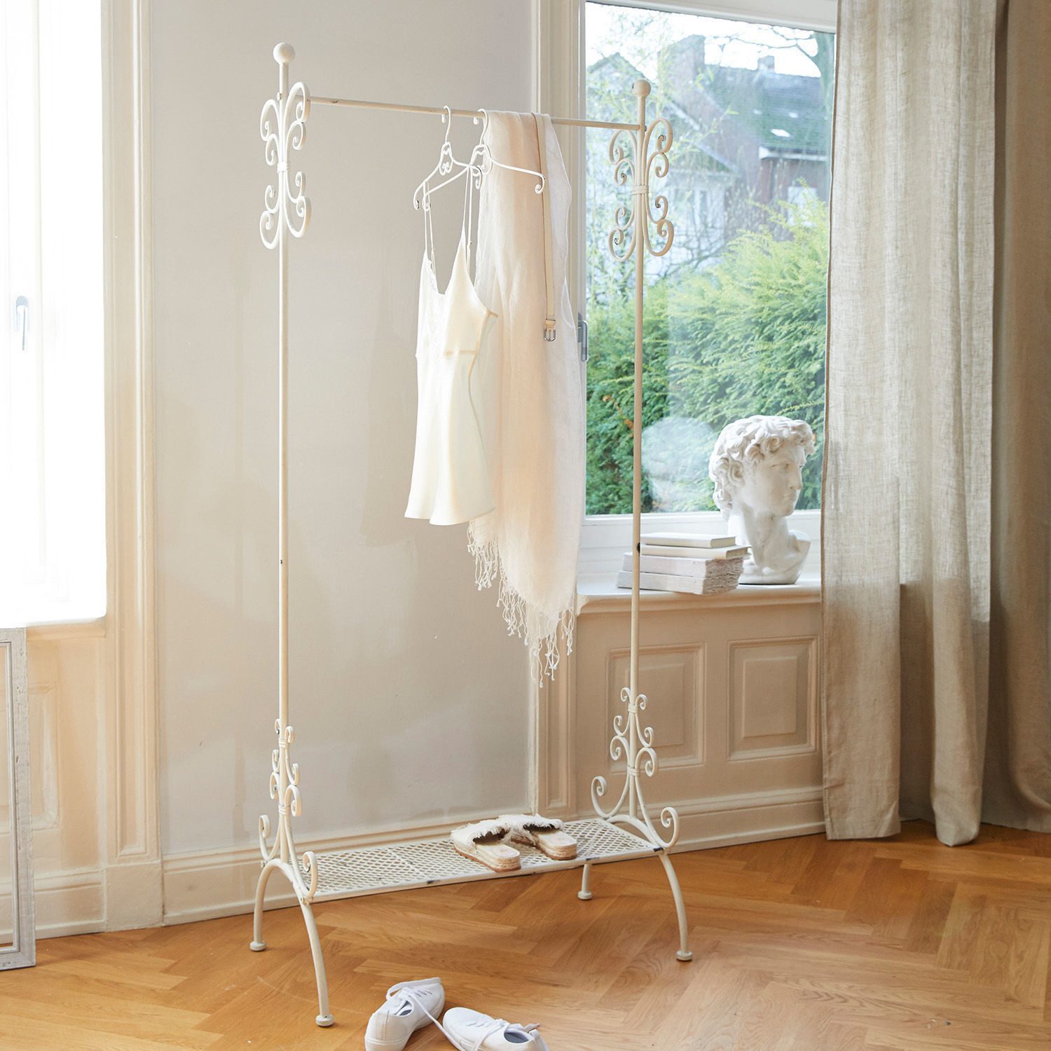 Mirabeau Kleiderständer Garderobe Épinay antikweiß