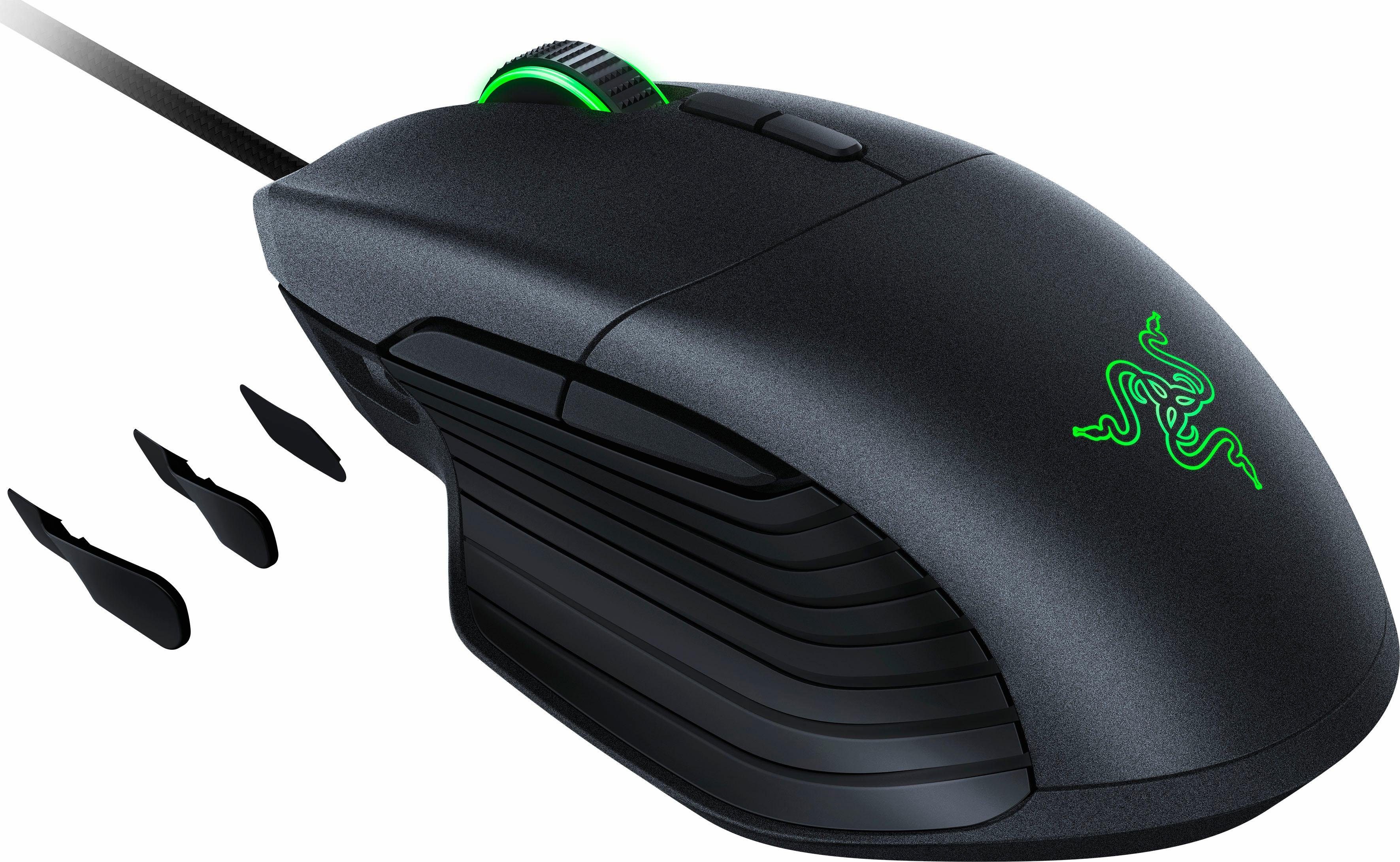 RAZER Basilisk GamingMaus, Optischer 5GSensor mit echten 16.000 DPI