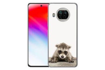 MuchoWow Handyhülle Waschbär - Tiere - Jungen - Mädchen, Phone Case, Handyhülle Xiaomi Mi 10T Lite, Silikon, Schutzhülle