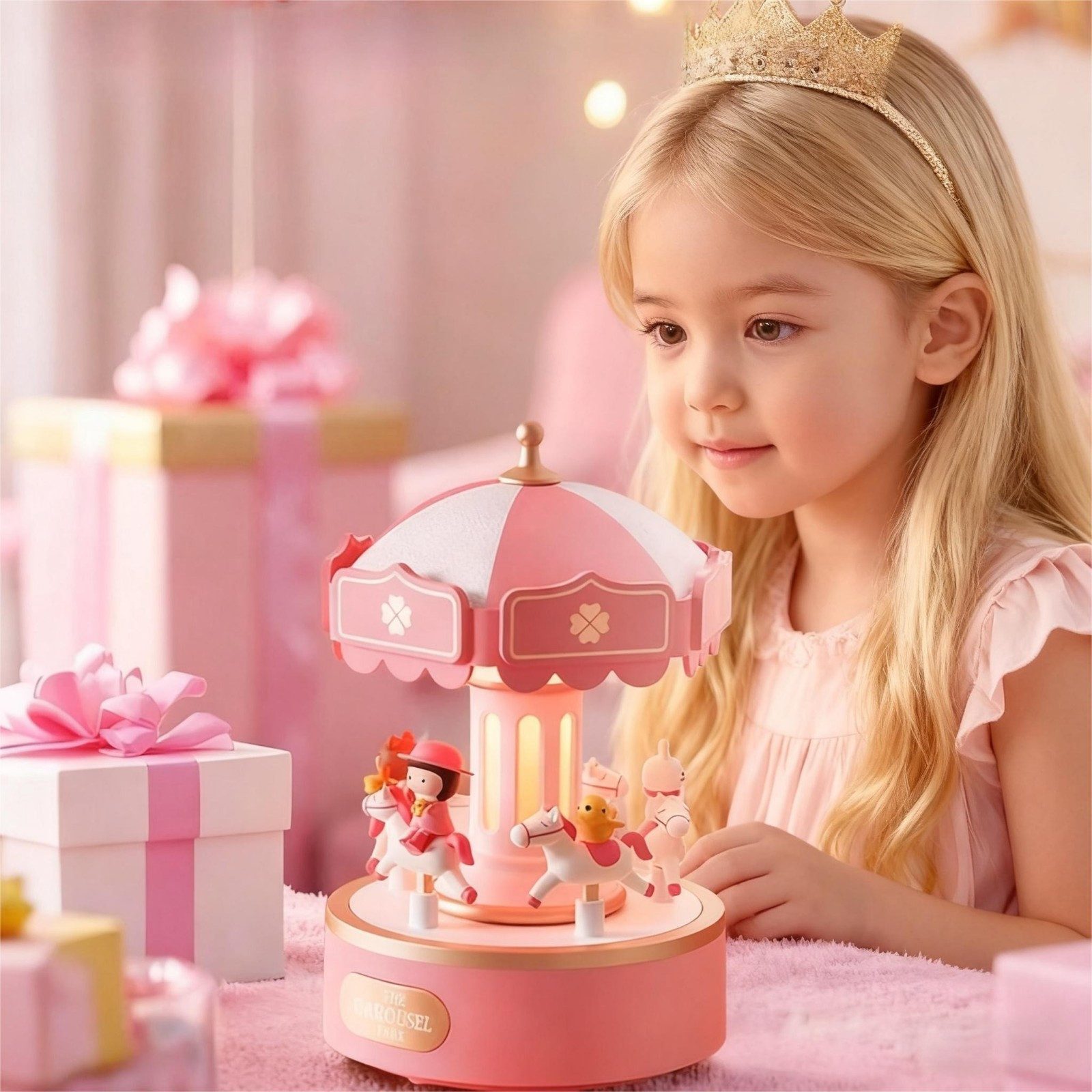 QUBEBU LED Nachtlicht Spieldose Nachtlicht Kinder Baby Einschlafhilfe Nacht günstig online kaufen