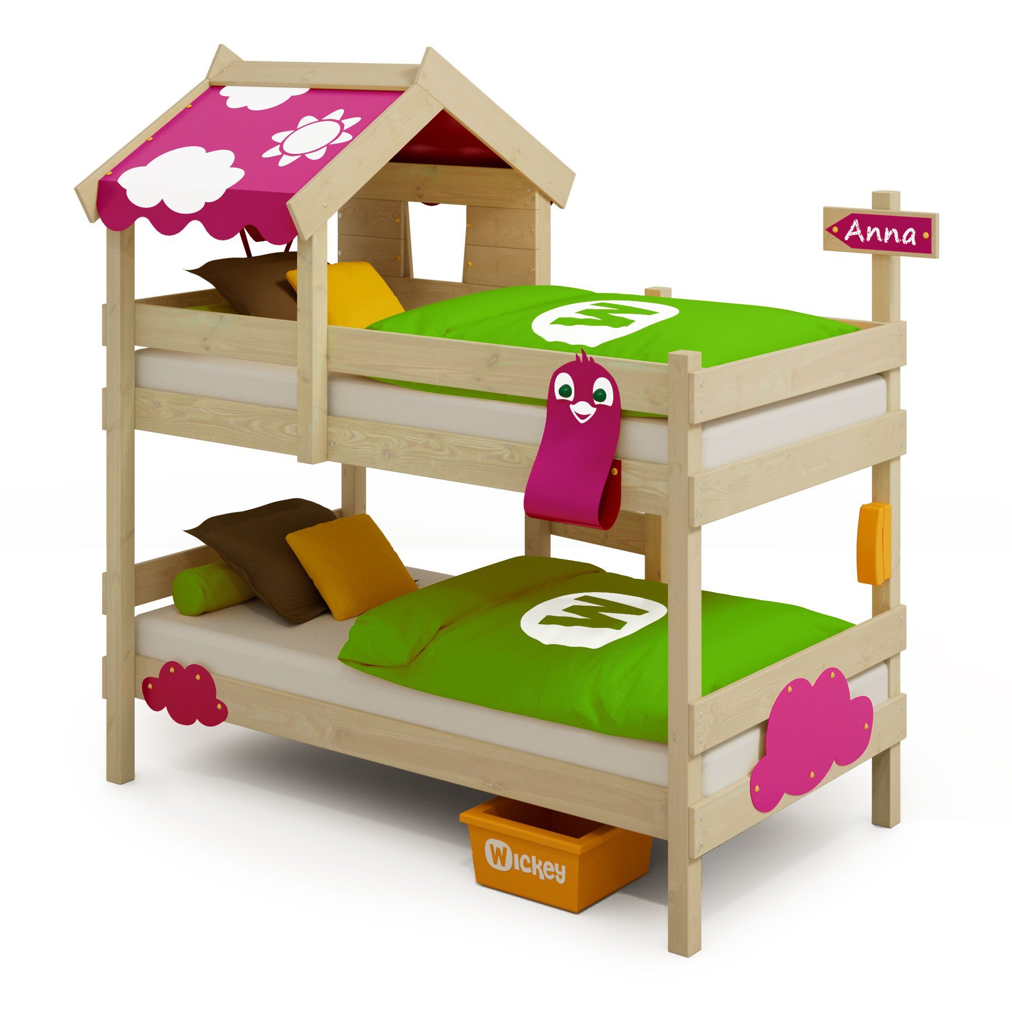 Wickey Kinderbett Crazy Daisy - Hochbett, günstig online kaufen