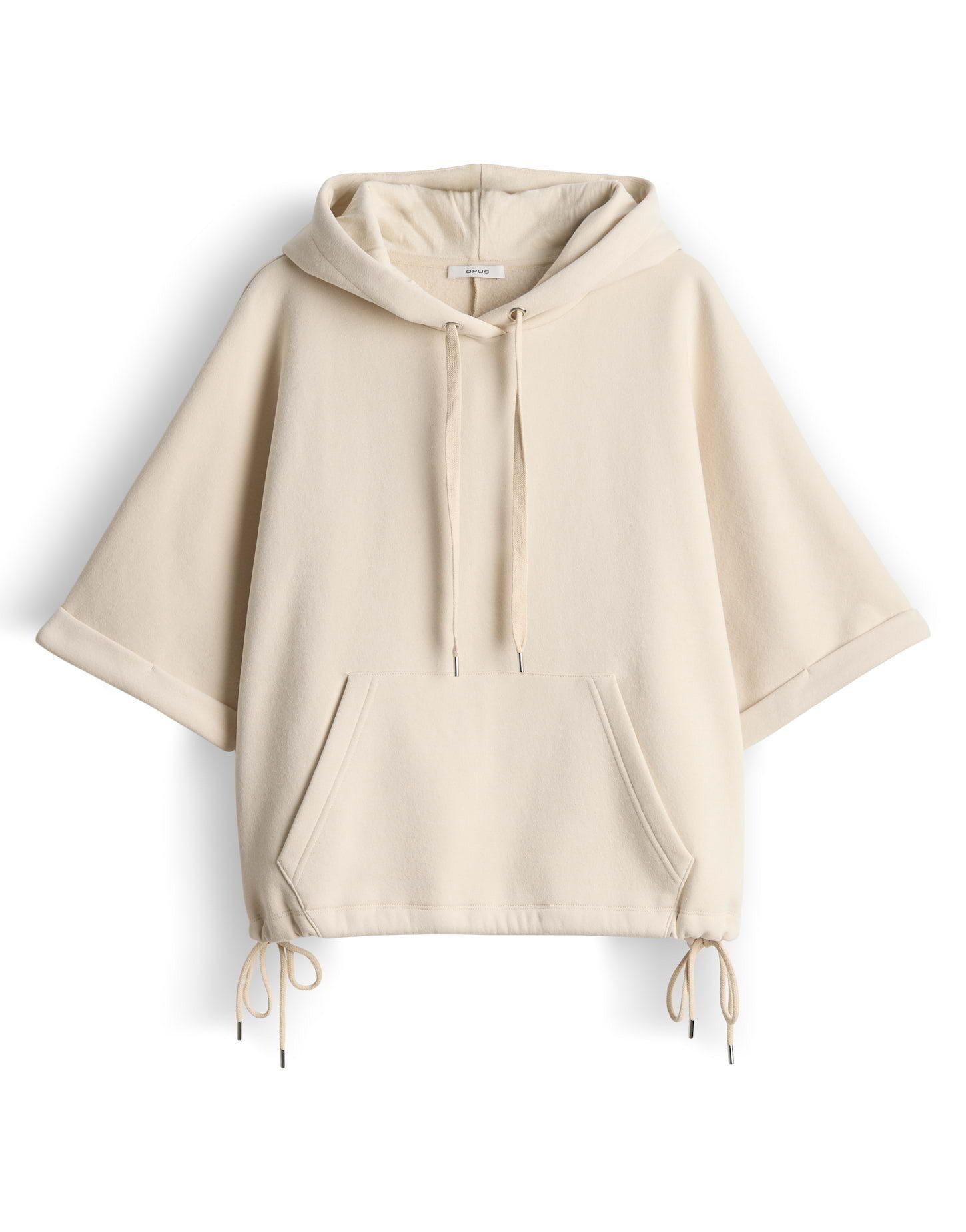 OPUS Hoodie Hoodie aus Sweatware mit samtiger Oberfläche Kängurutasche vorn günstig online kaufen