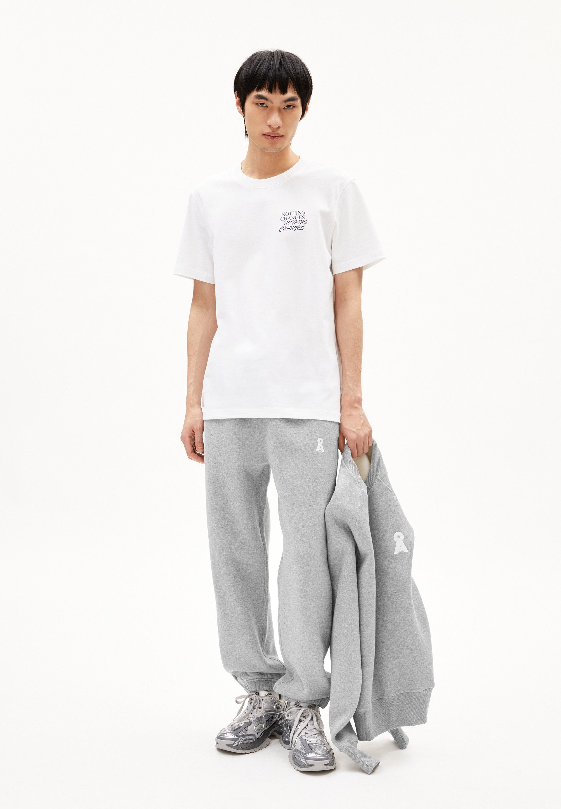 Armedangels Print-Shirt MAARKOS CHANGES Relaxed Fit