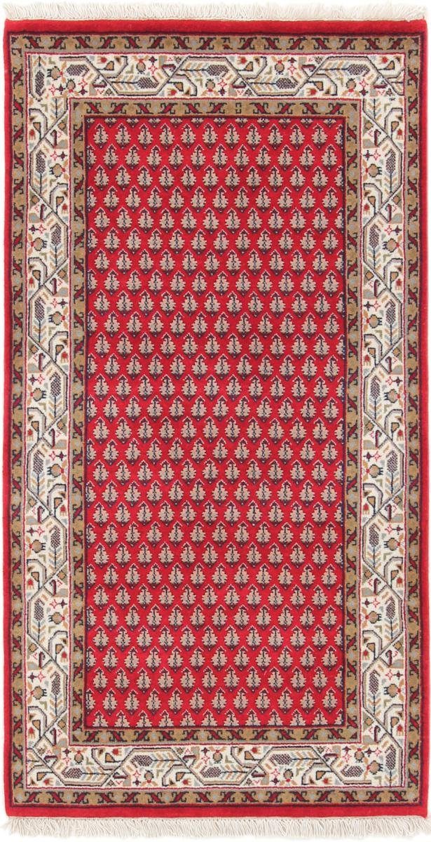 Orientteppich Sarough Mir Laxmi 73x139 Handgeknüpfter Orientteppich Läufer, Nain Trading, rechteckig, Höhe: 15 mm