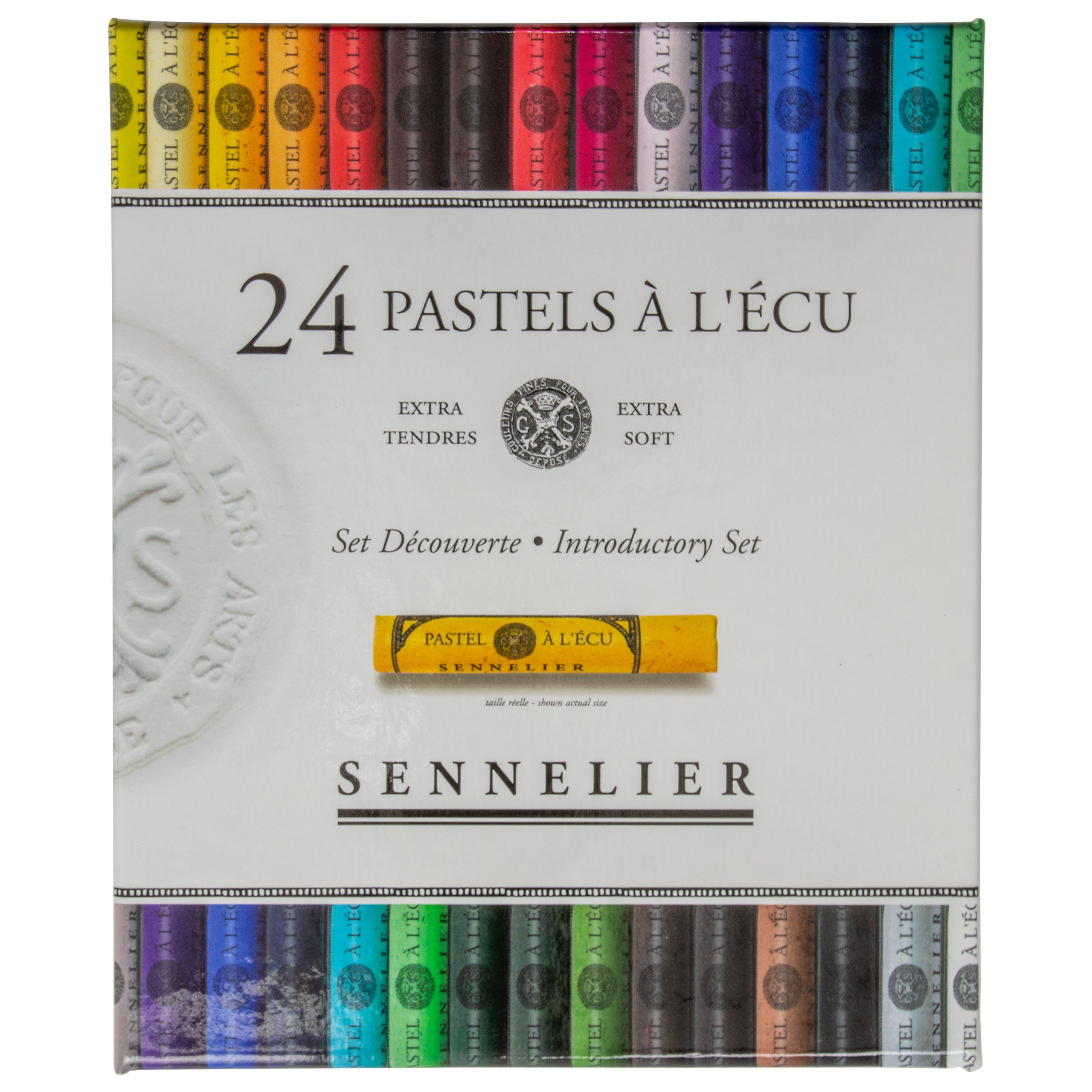 SENNELIER Pastellkreide Pastellfarben - Einführung - Karton mit 24 Pastellen ECU - N132245