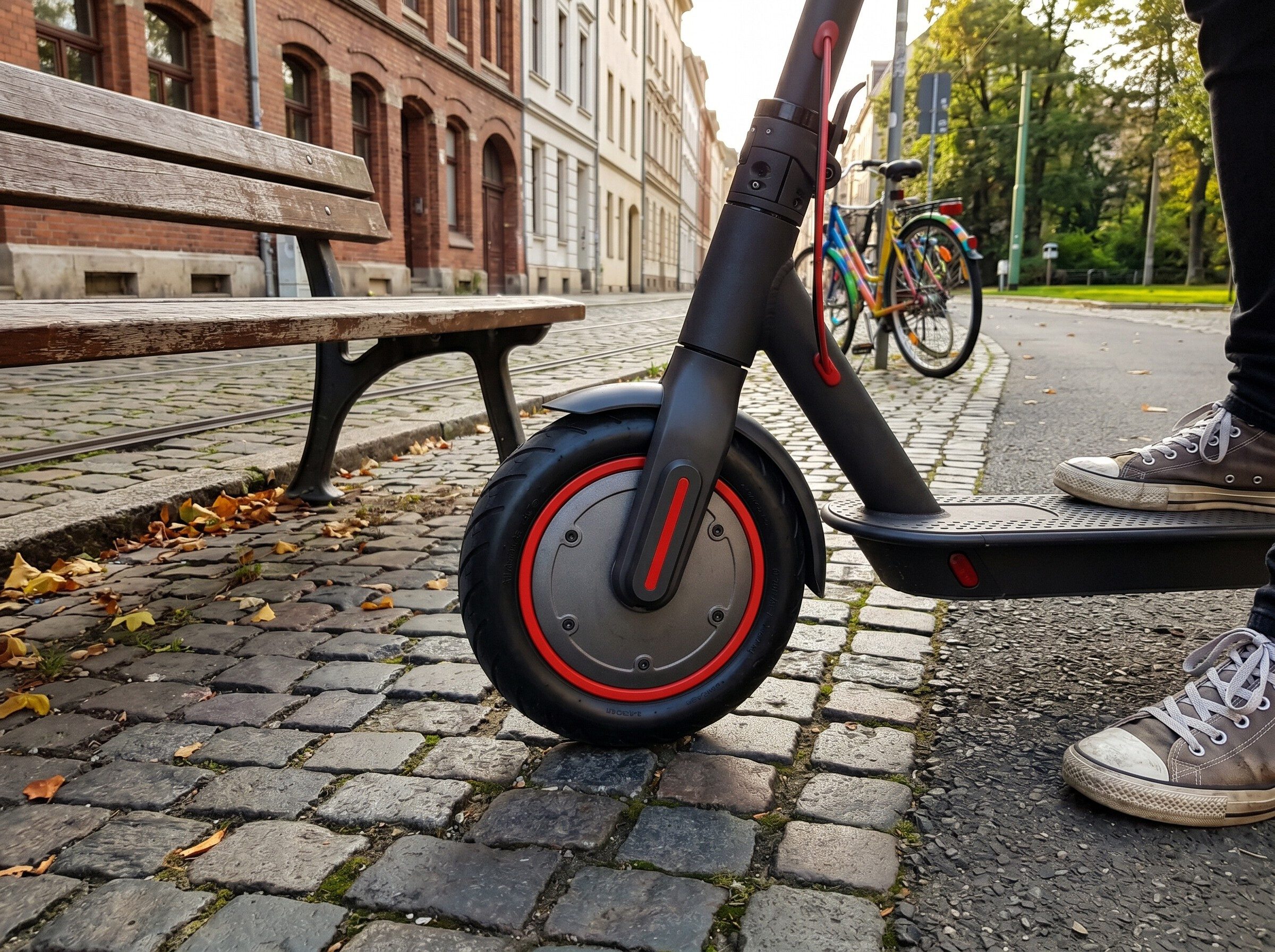 GARRYFIZH E-Scooter-Reifendecke E-Scooter Motor 36V 350W Ersatzrad für Xiaomi M365 Pro Antriebsrad, 8,5 Zoll Luftreifen E-Roller Austauschmotor mit Stoßdämpfung