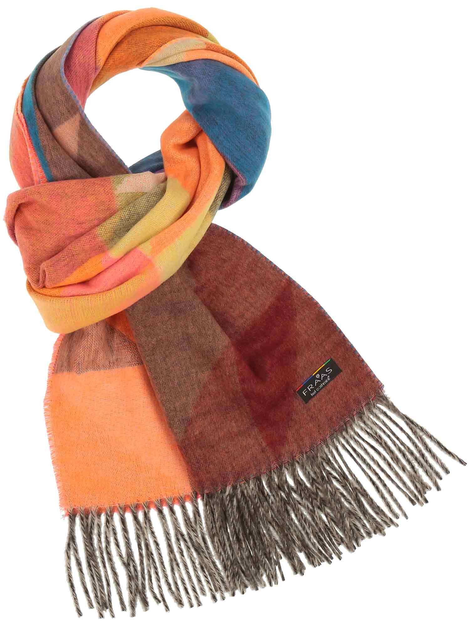 Fraas Modeschal Cashmink® Schal, (mit Fransen)