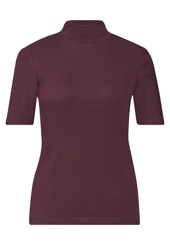 STREET ONE T-Shirt rib turtle neck shirt