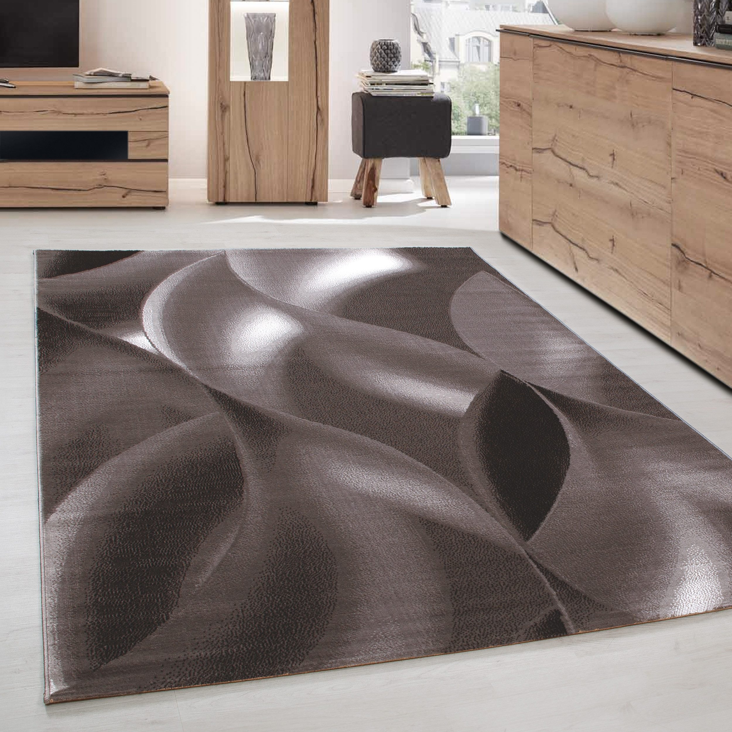 Carpettex Designteppich Abstrakt Wellen Design, Läufer, günstig online kaufen