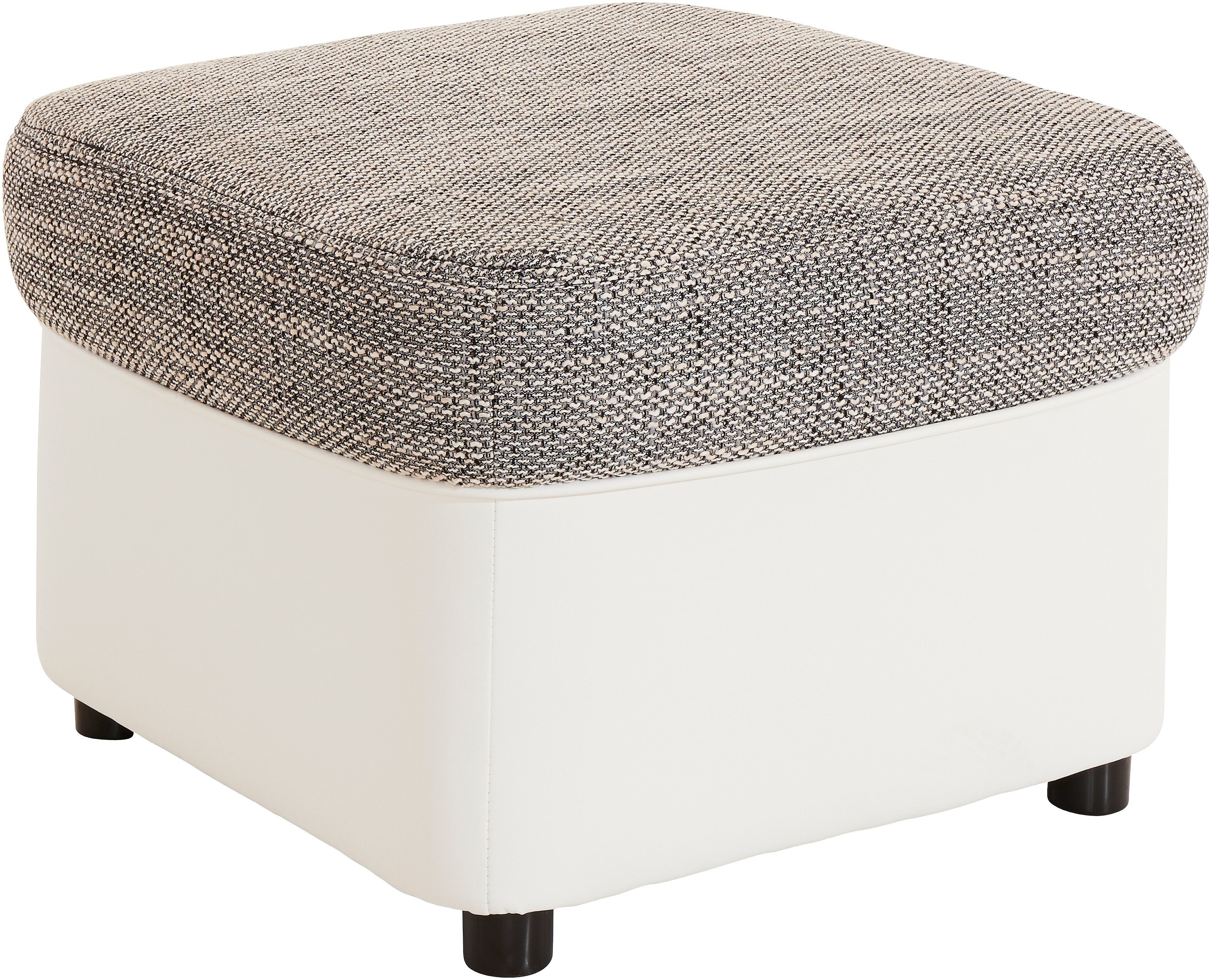 DOMO collection Hocker FLORES 60x60 cm, hochwertig