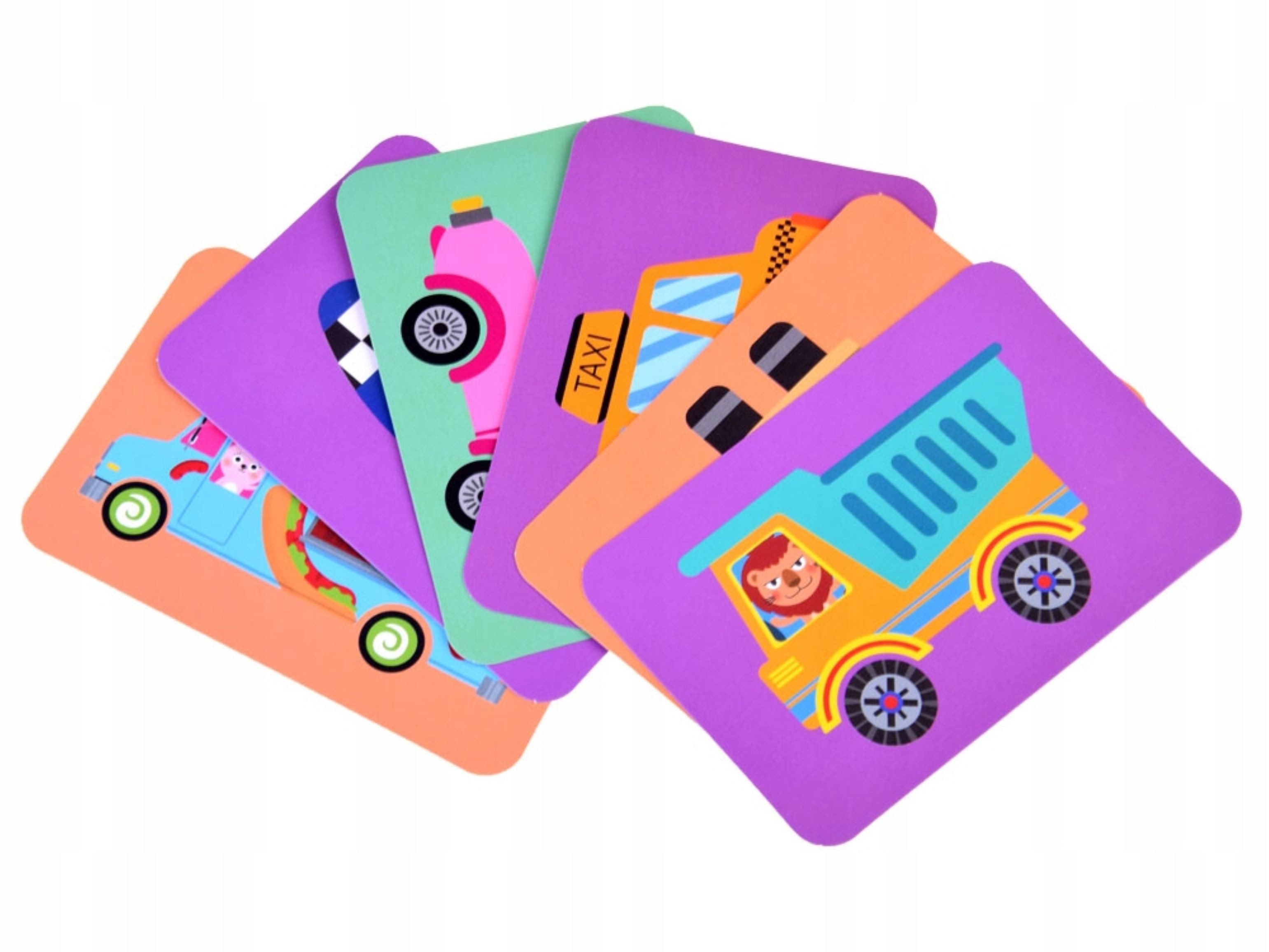 Festivalartikel Puzzle-Tasche Magnetisches Fahrzeug-Puzzle – 66 Teile für kreative Spielstunden!, (66-tlg)