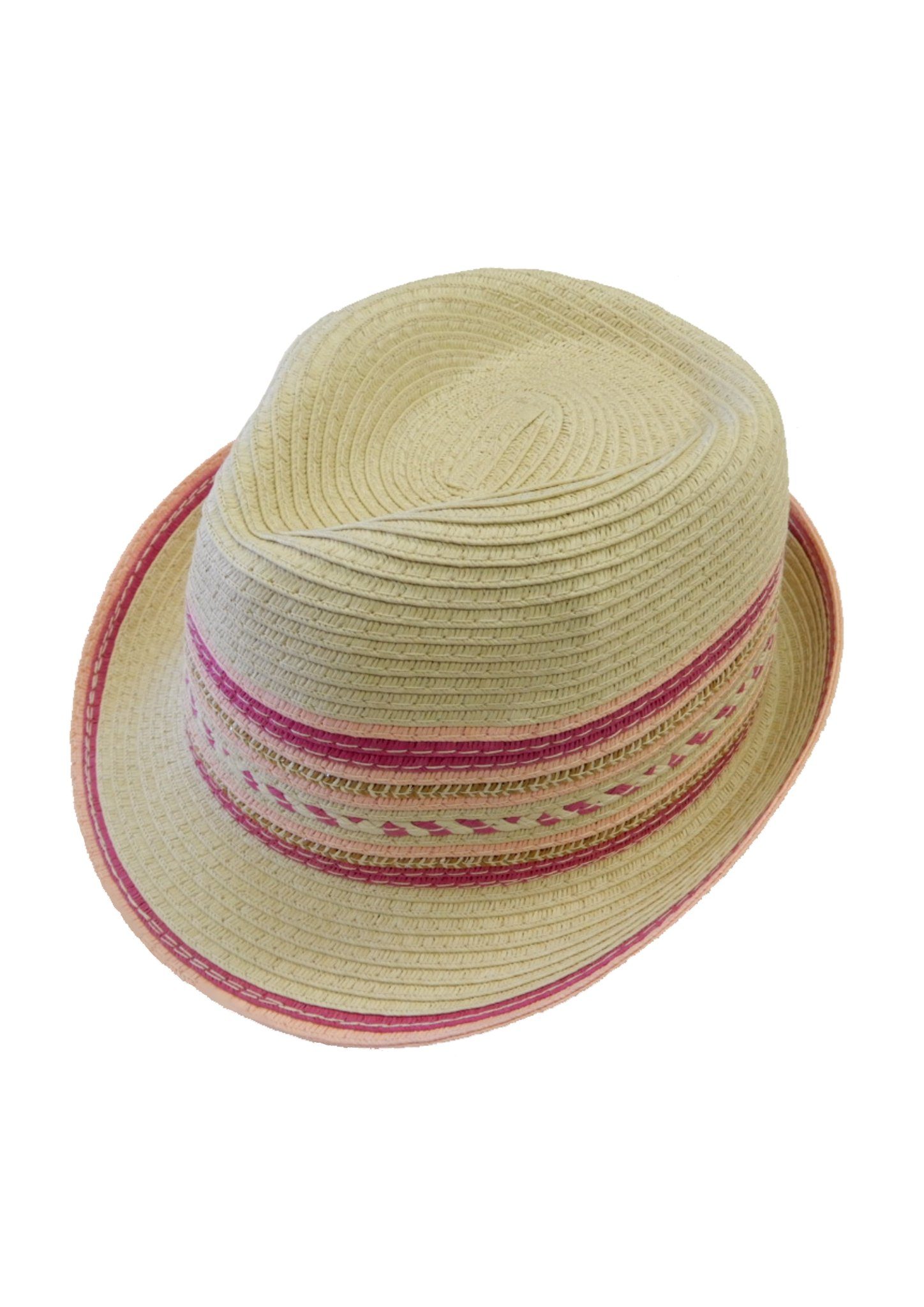 Chaplino rosa mit Farbeinsatz tollem Trilby