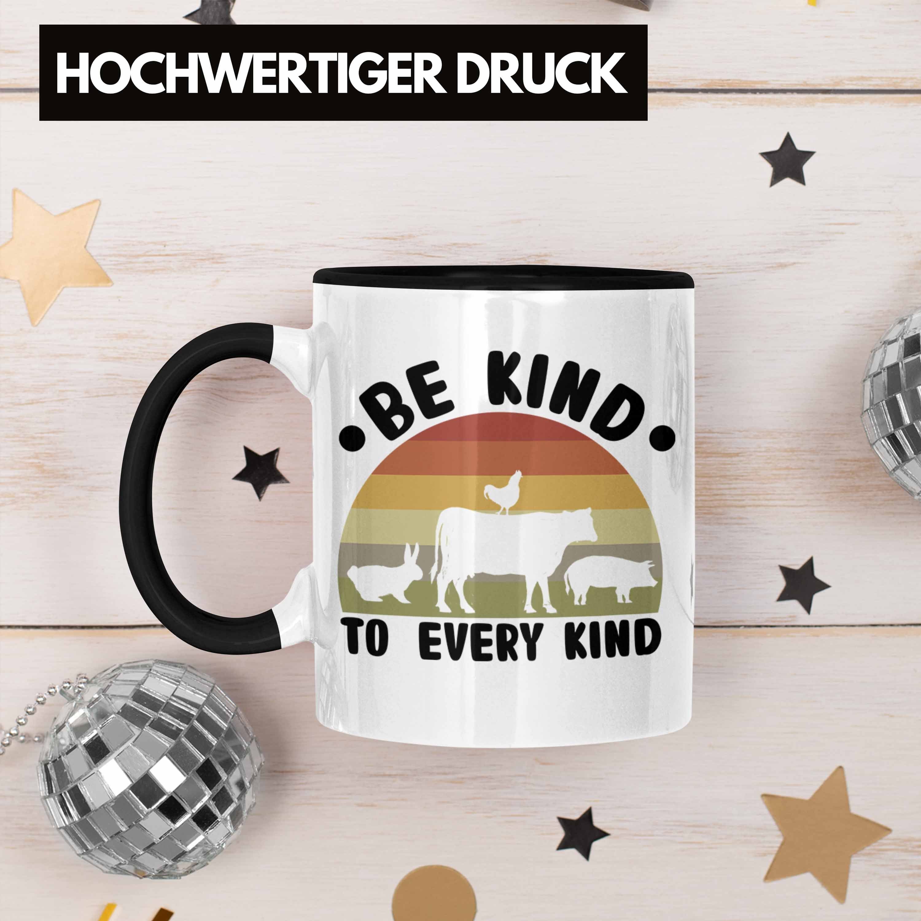 Geschenkidee Vegan To Spruch Veganer - Trendation Kind Spruch Tasse Tasse Be Veganerin Lustiger Geschenk Kind Every Lebensweise Schwarz Vegane Trendation