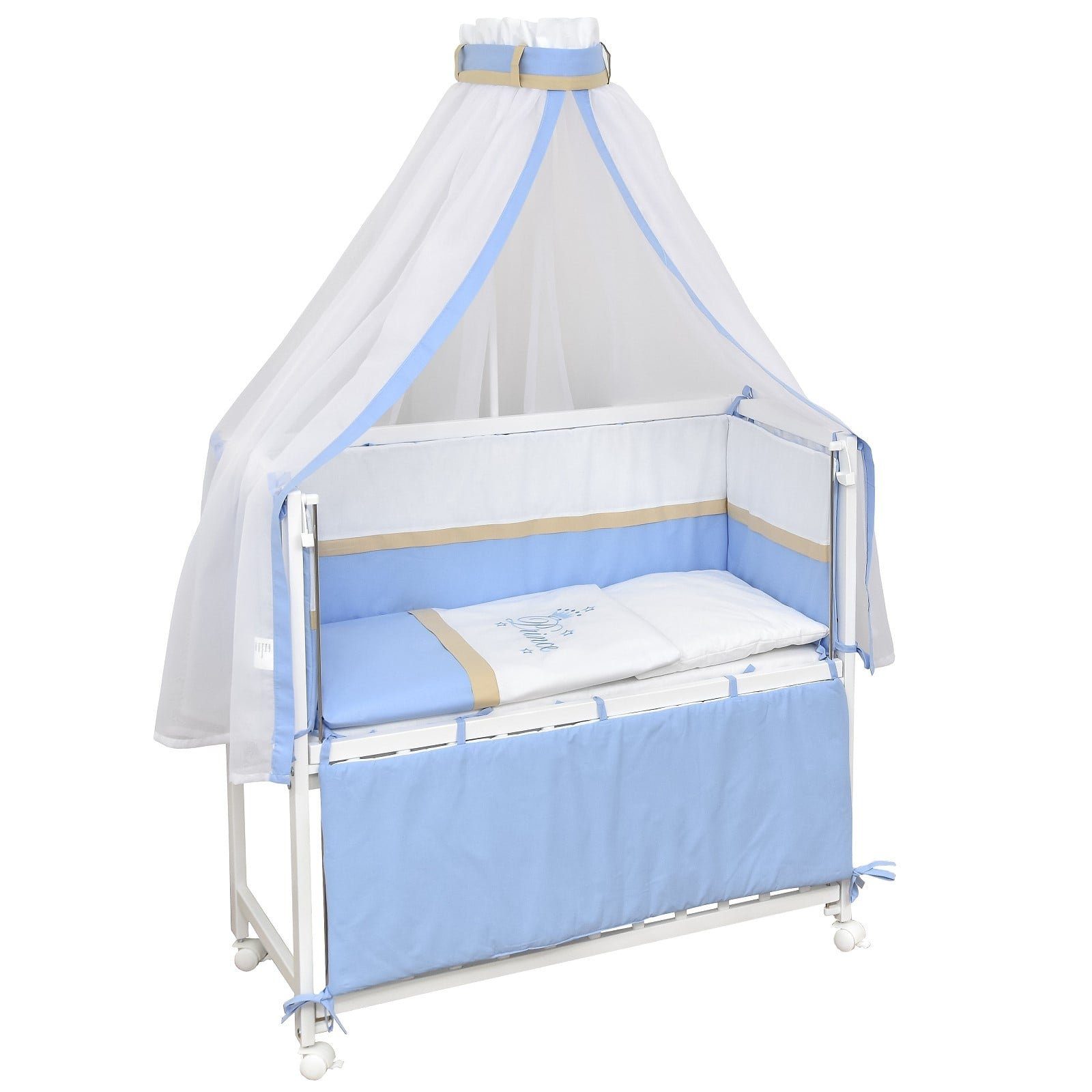 Baby-Delux Beistellbett Babybett Prince, Stillbett 90x40 günstig online kaufen