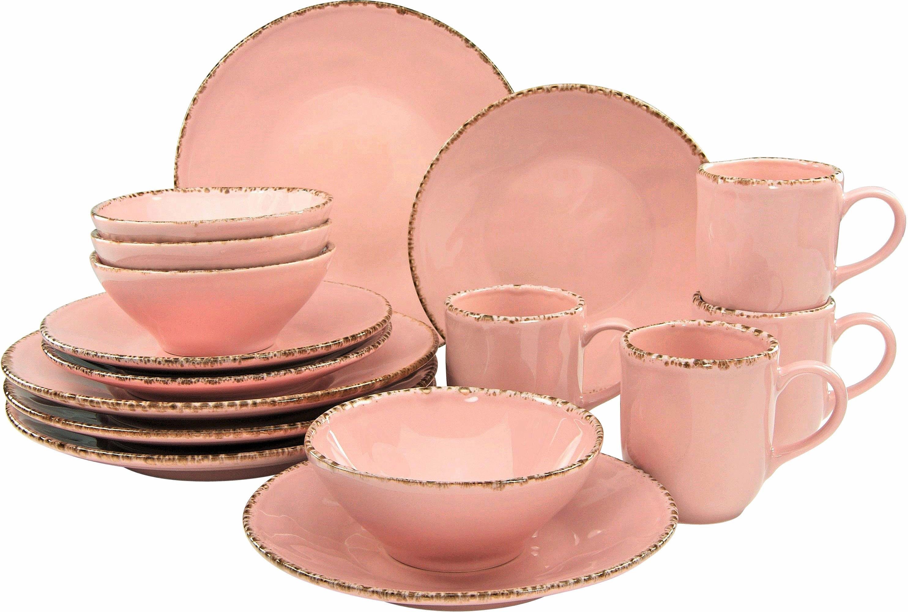 Geschirr in rosa online kaufen | OTTO