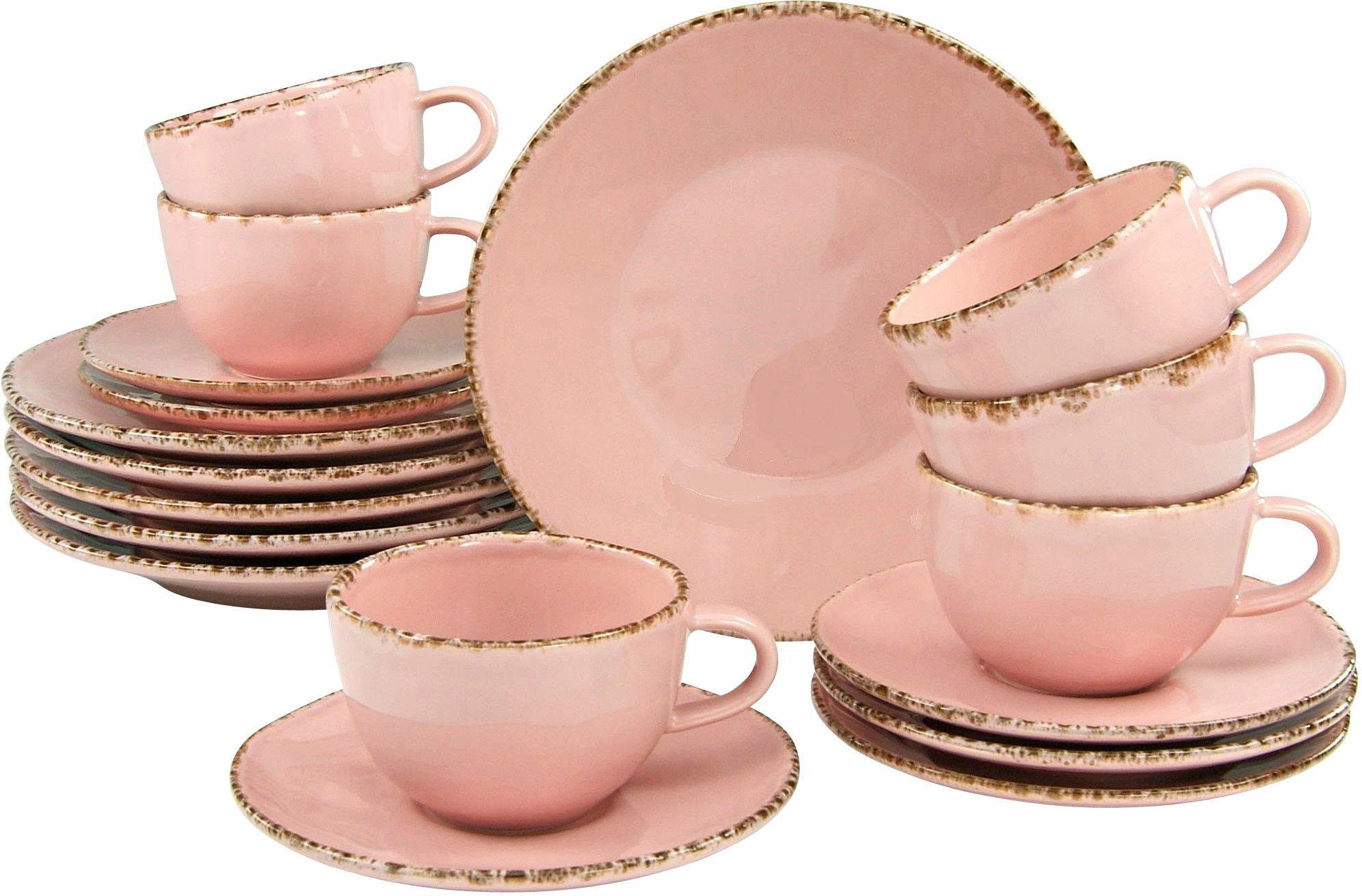 Rosa Geschirr Set Online Kaufen Otto