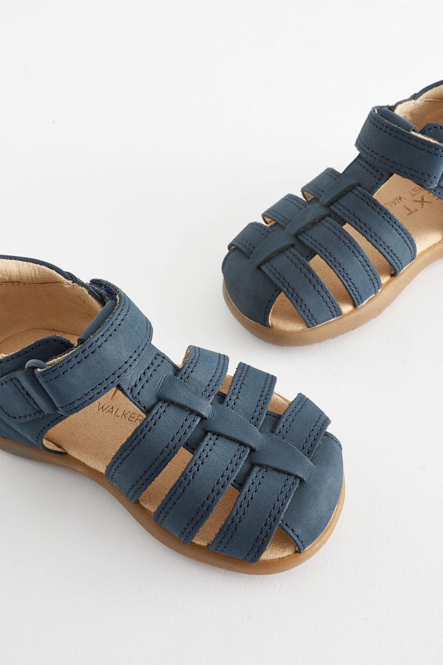Next Baby Ledersandalen für Laufanfänger, Klettriemen Lauflernschuh (1-tlg)